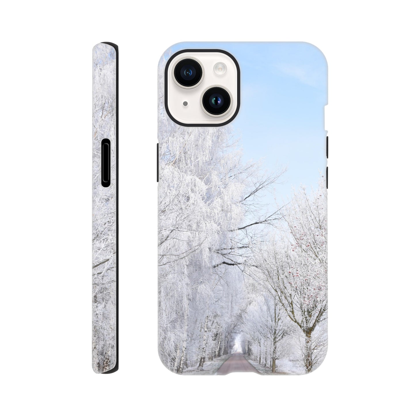 Winter’s Silent Path - Tough Phone Case - JDivine