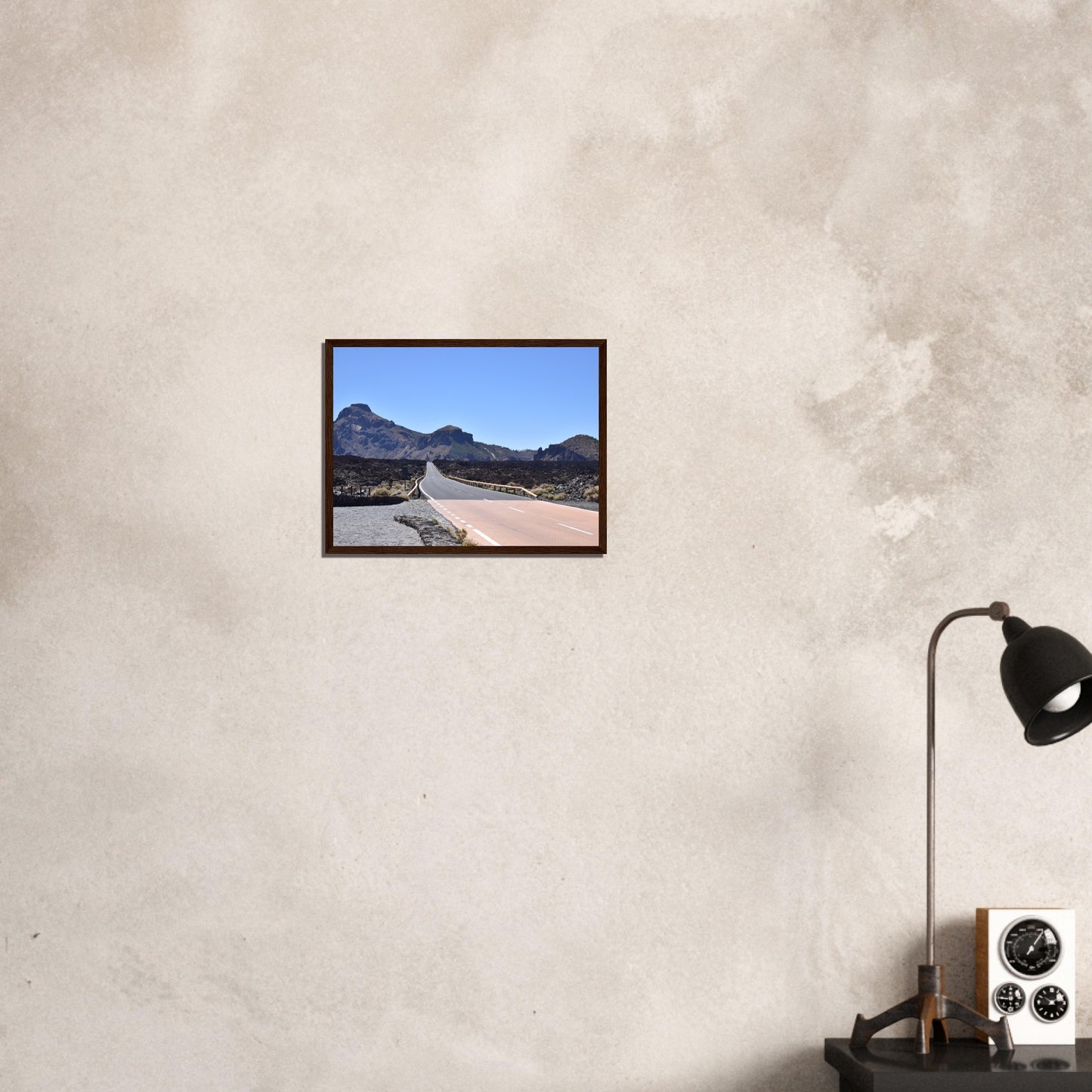 Volcanic Road to the Unknown - Framed Poster - JDivine