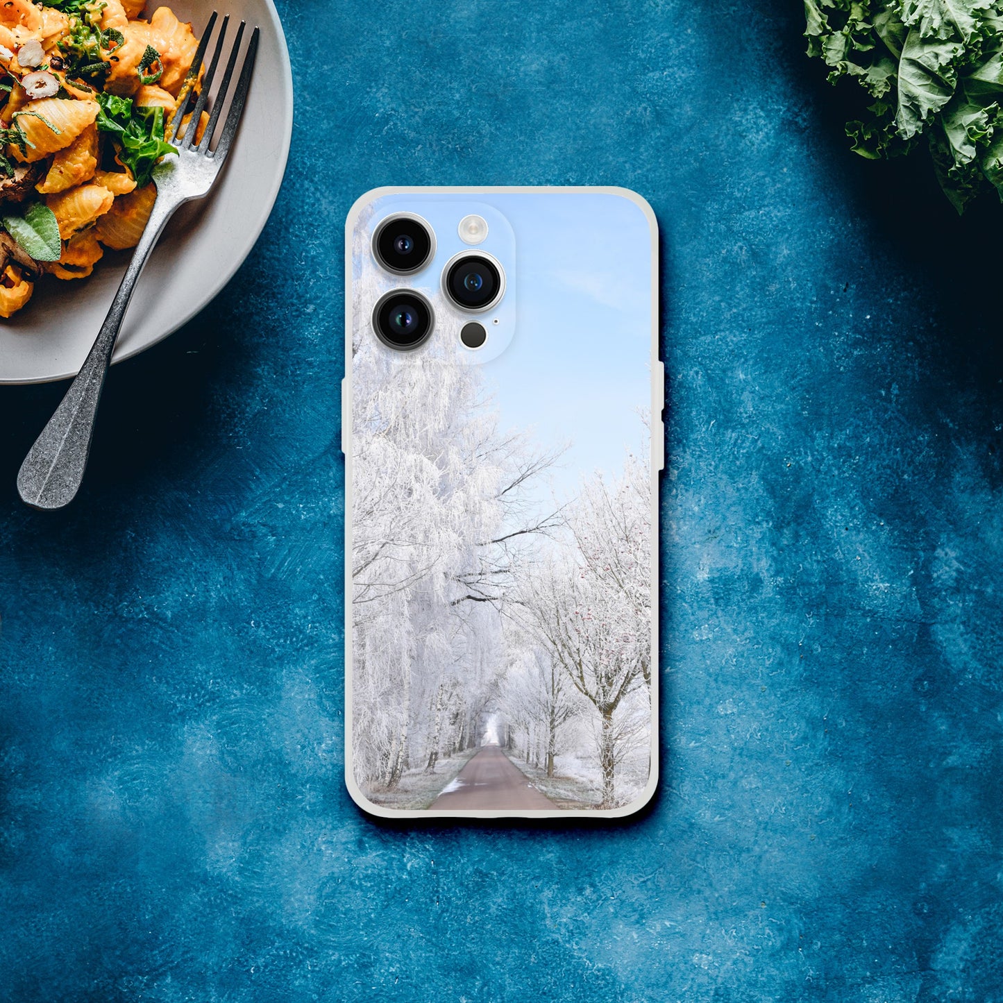 Winter’s Silent Path - Flexi Phone Case - JDivine
