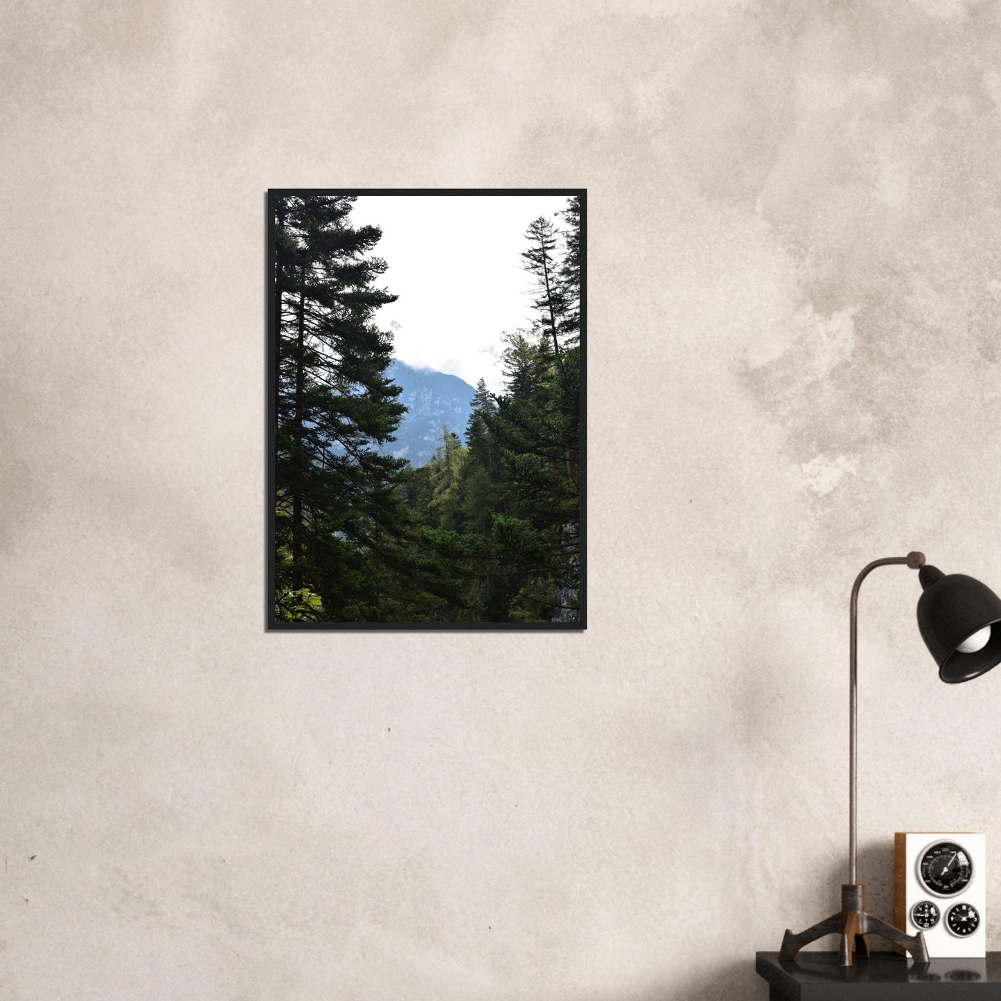 Veiled Ascent - Framed Poster - JDivine