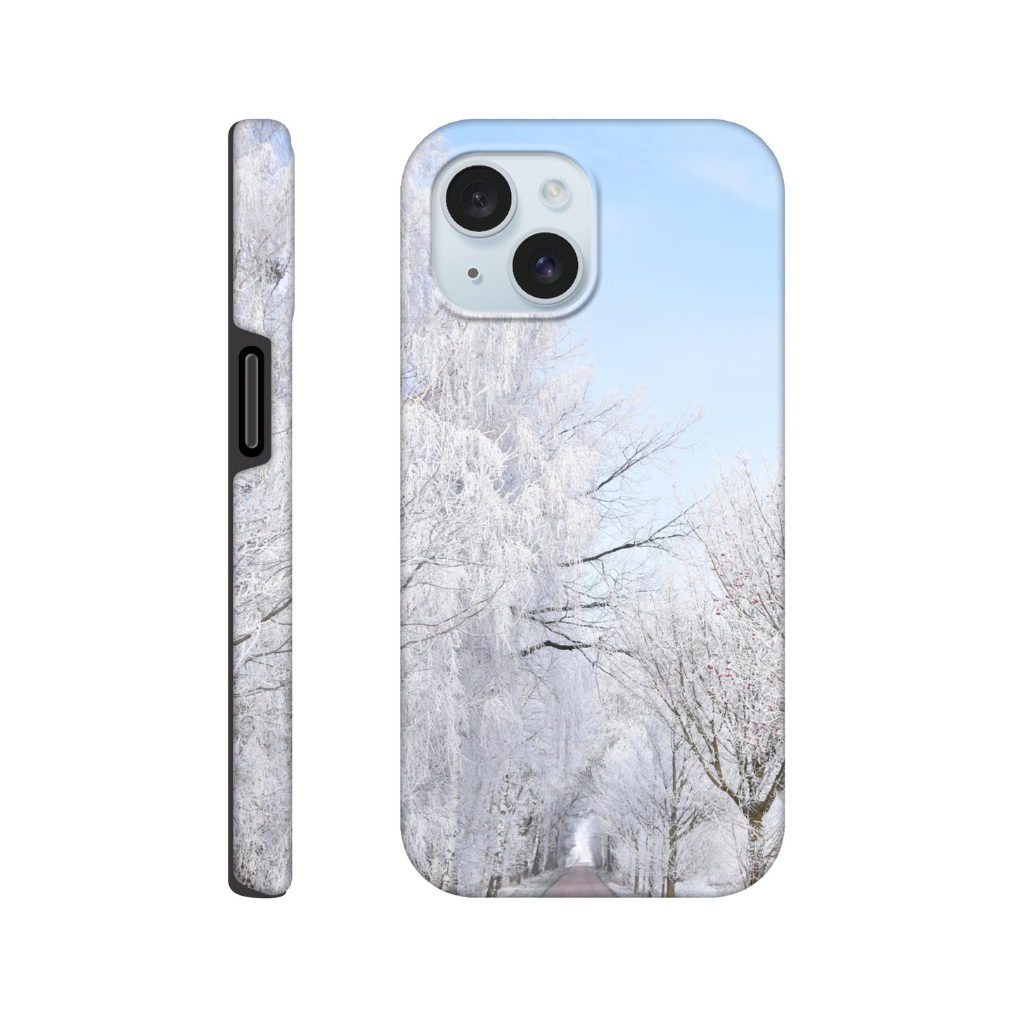 Winter’s Silent Path - Tough Phone Case - JDivine