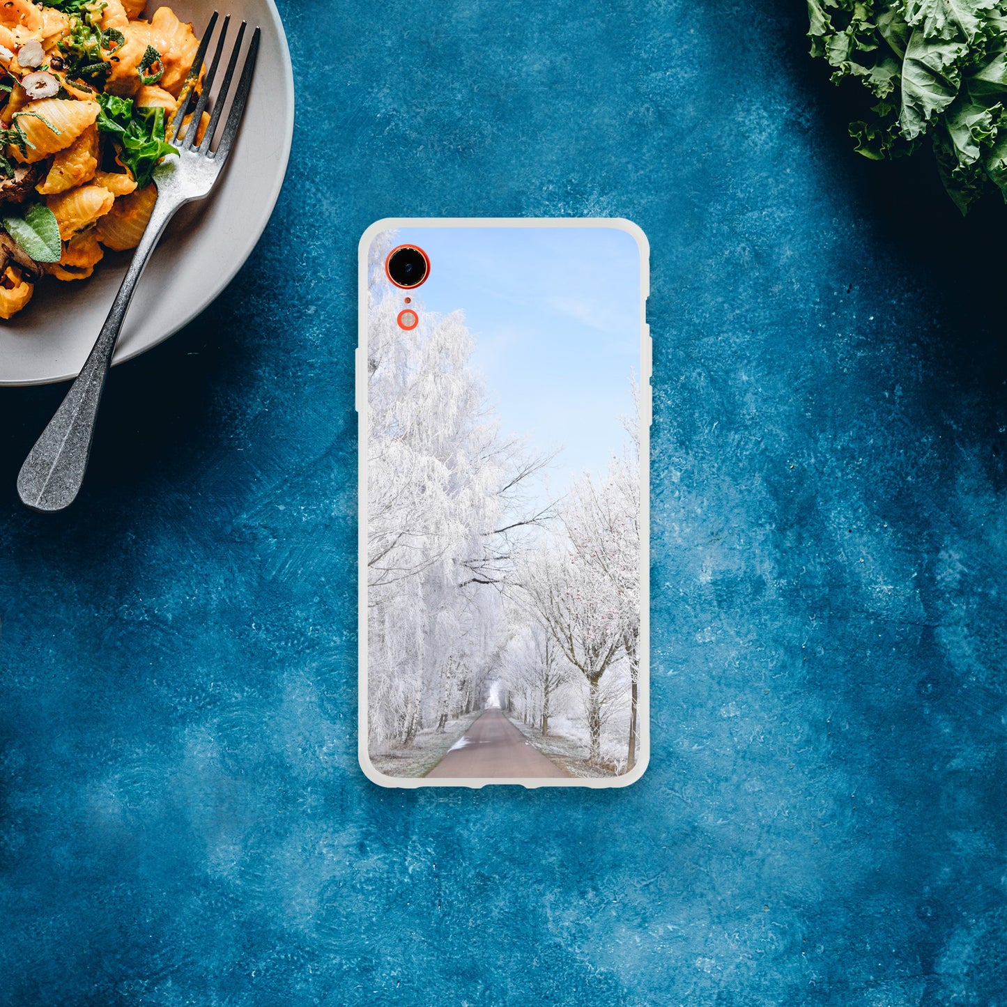 Winter’s Silent Path - Flexi Phone Case - JDivine