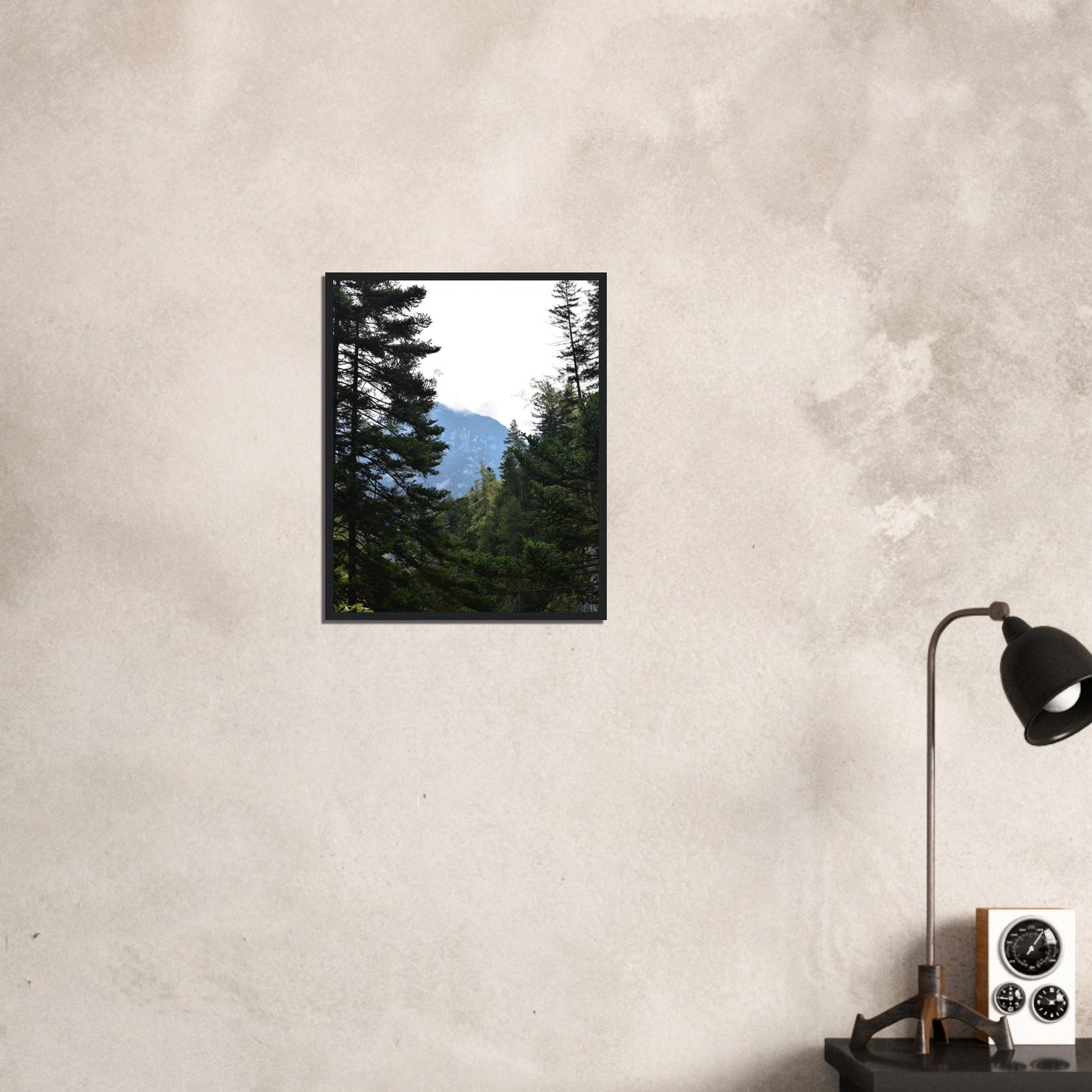 Veiled Ascent - Framed Poster - JDivine
