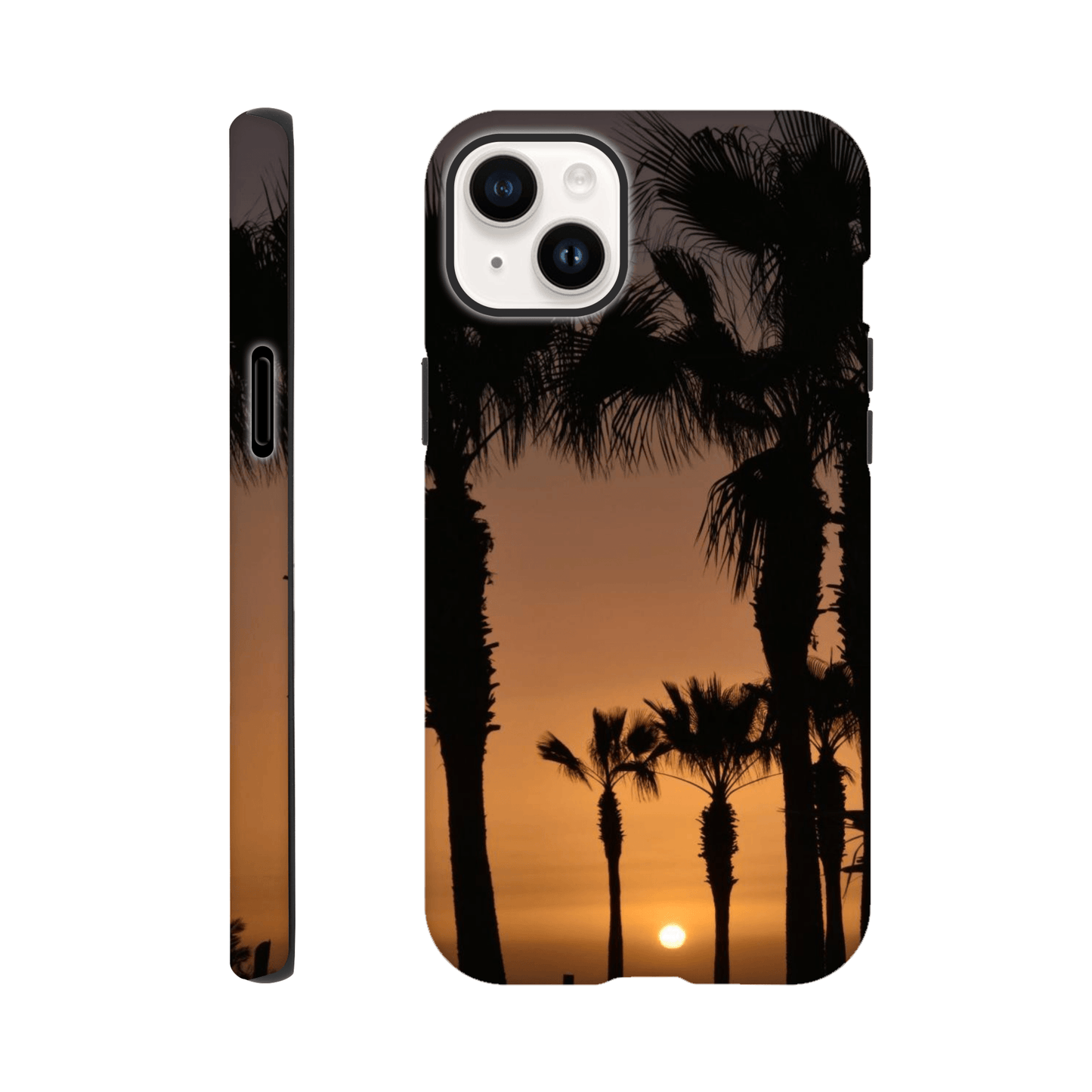 Twilight Palms Silhouette - Tough Phone Case - JDivine