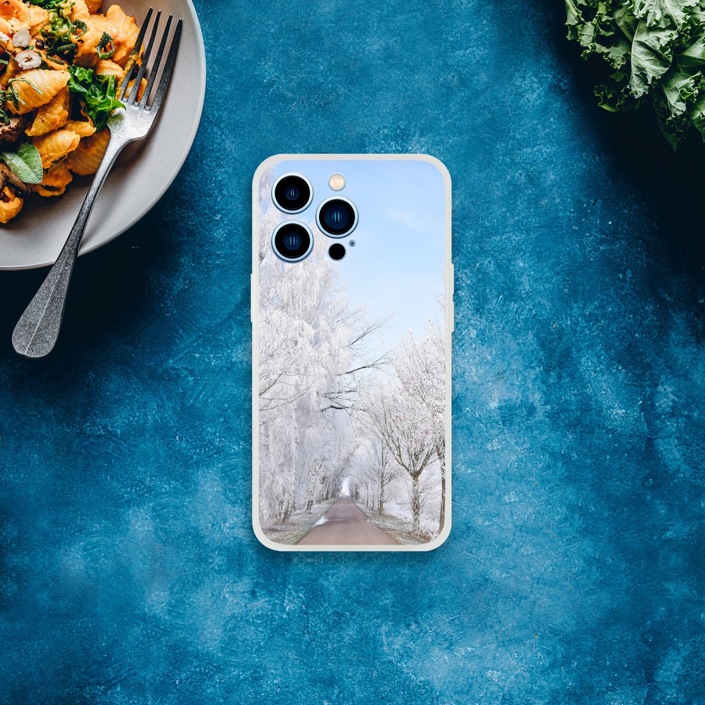 Winter’s Silent Path - Flexi Phone Case - JDivine