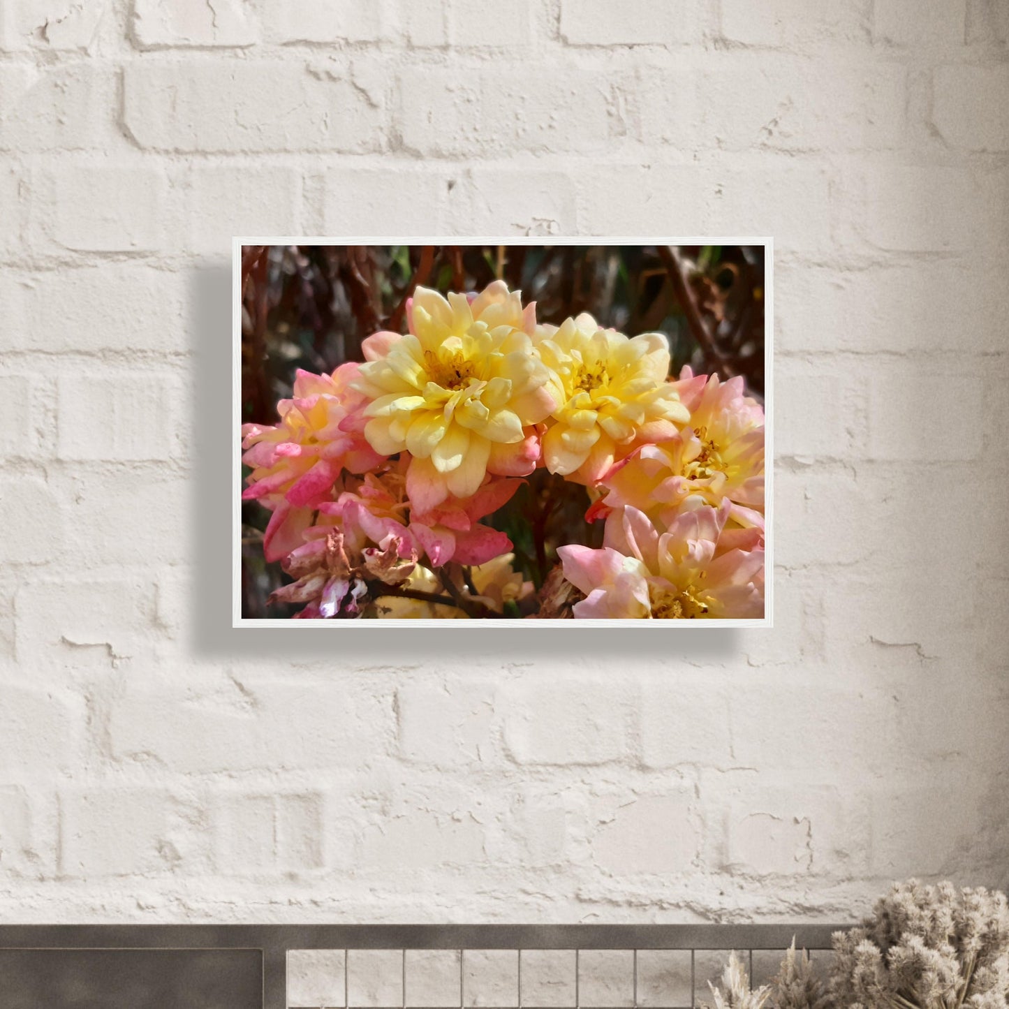 Soft Bloom Harmony - Framed Poster - JDivine