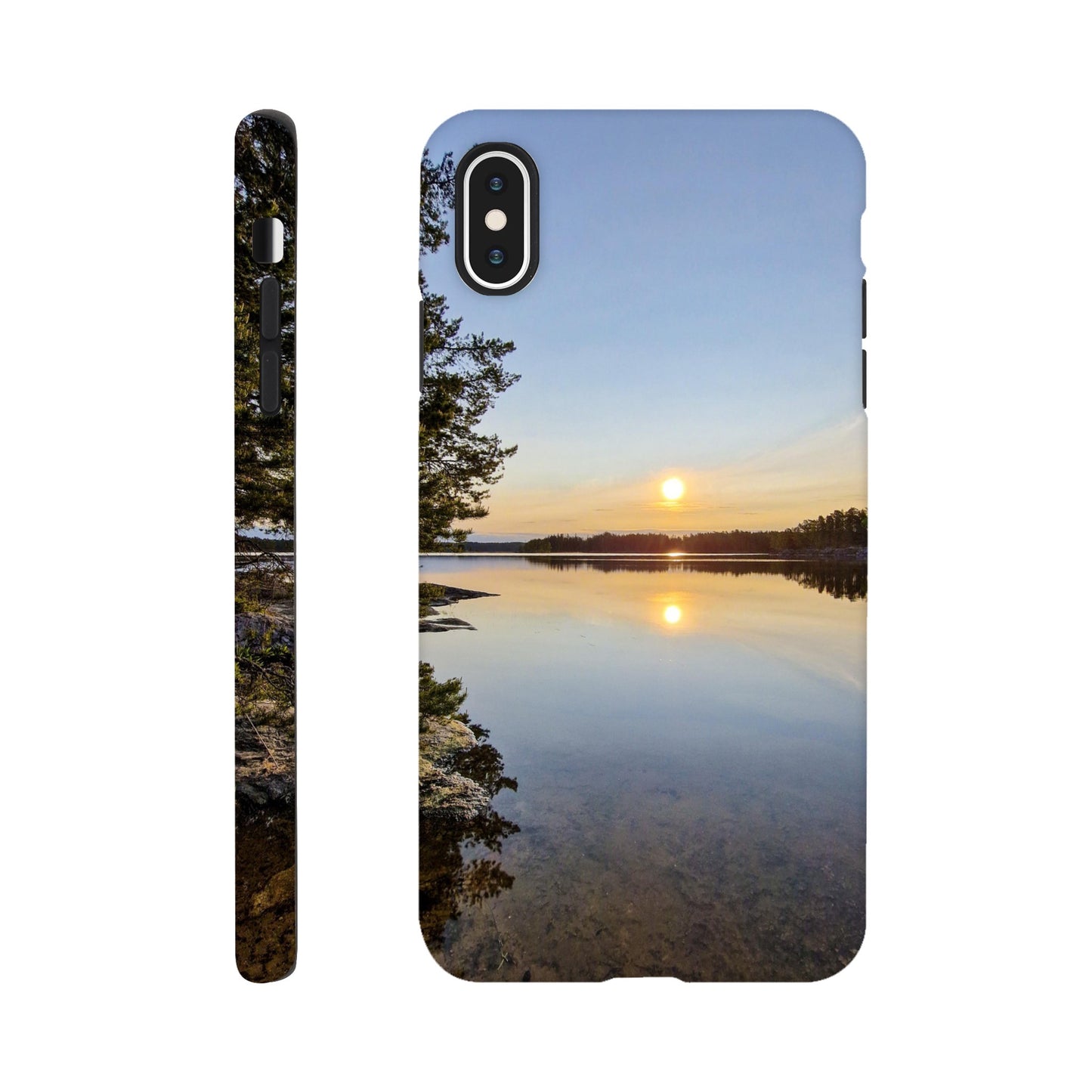 Calm Lake Serenity - Tough Phone Case - JDivine