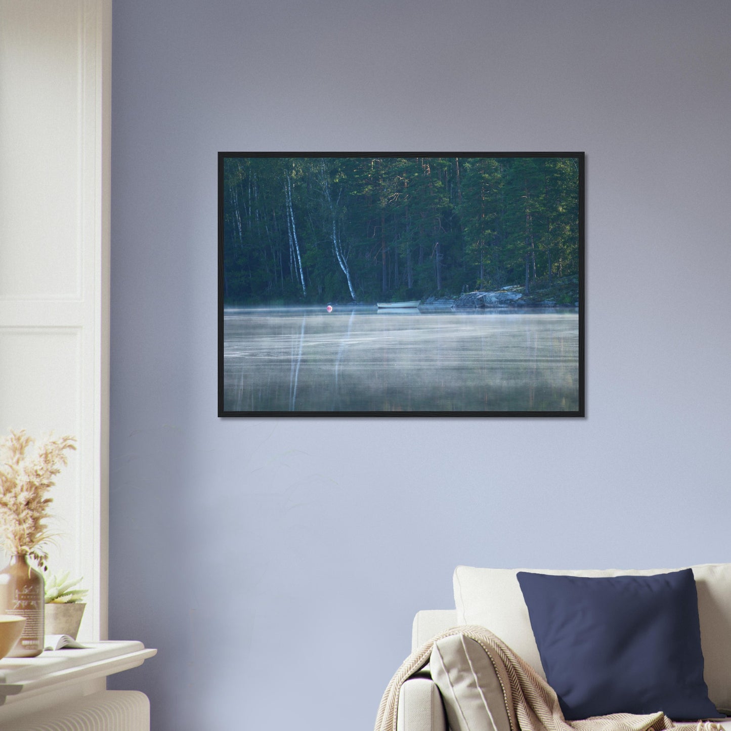 Misty Morning Calm - Framed Poster - JDivine
