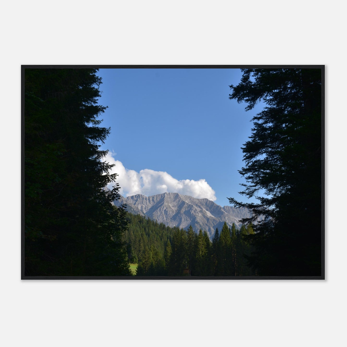 Framed Peaks - Framed Poster - JDivine