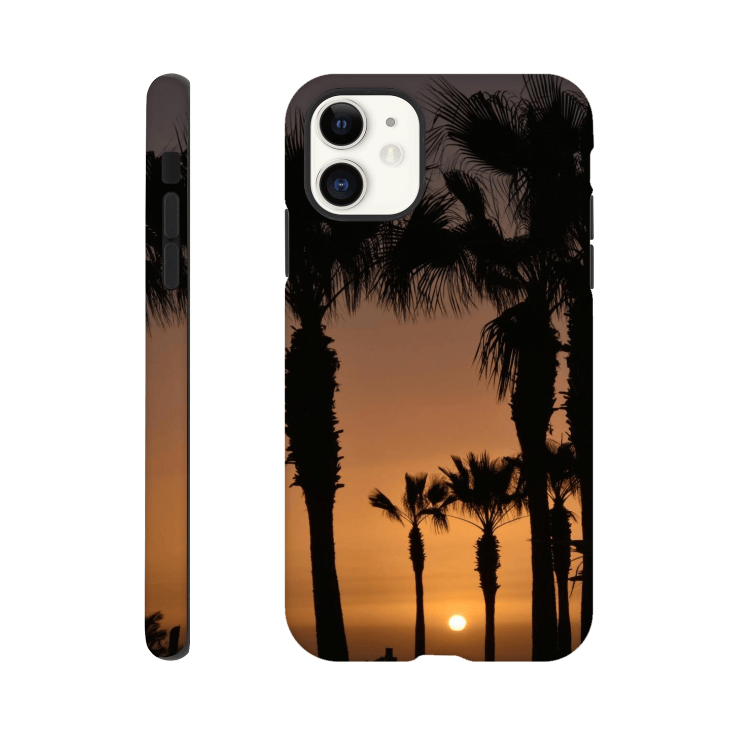 Twilight Palms Silhouette - Tough Phone Case - JDivine