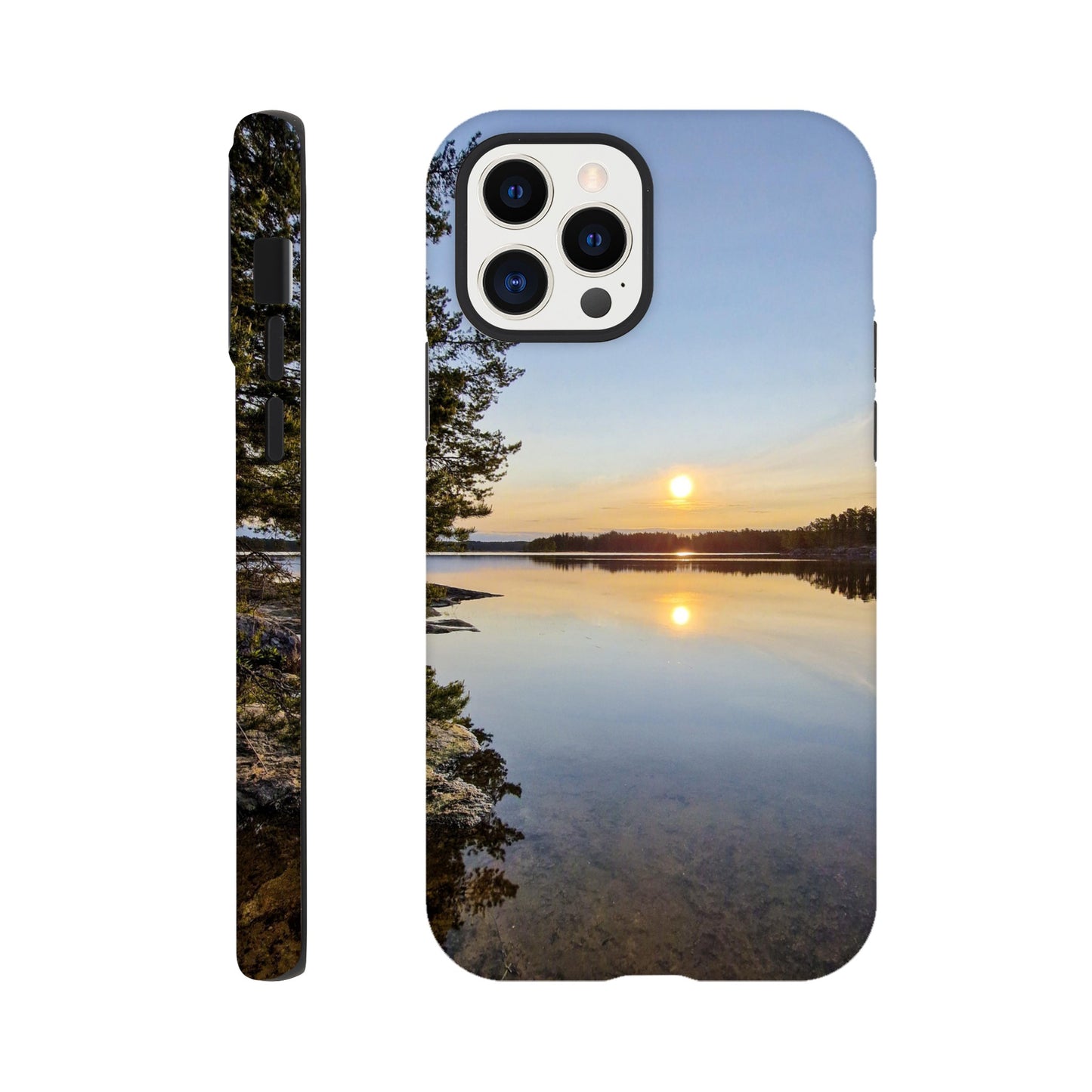 Calm Lake Serenity - Tough Phone Case - JDivine