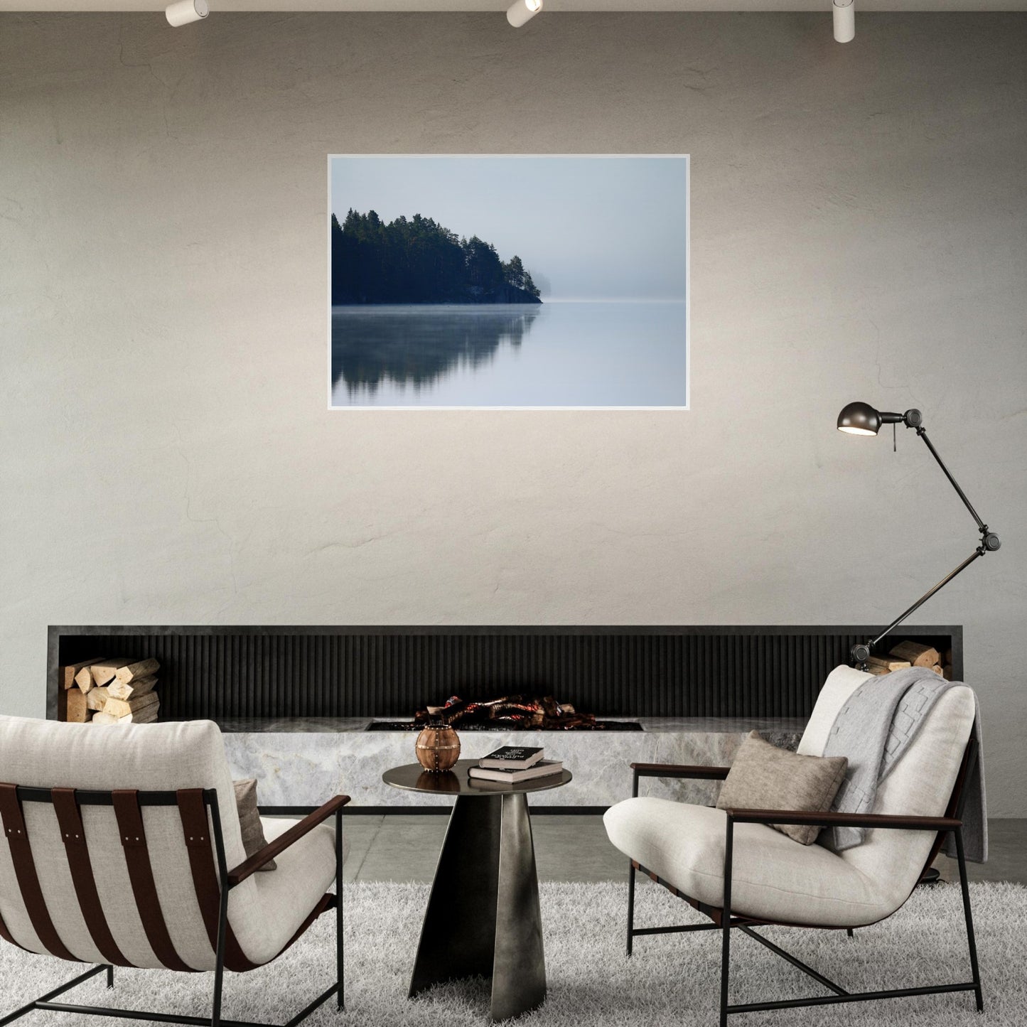 Mystical Fogscape - Framed Poster - JDivine