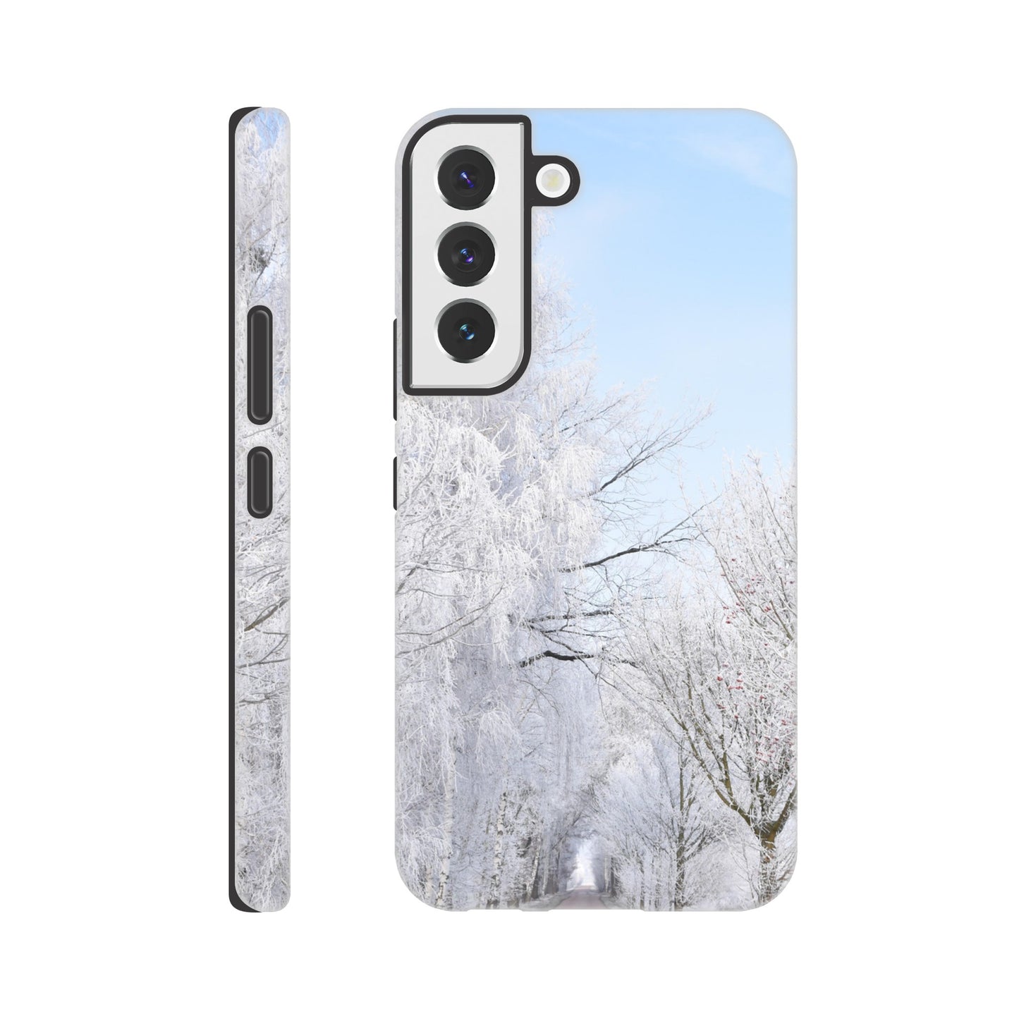 Winter’s Silent Path - Tough Phone Case - JDivine