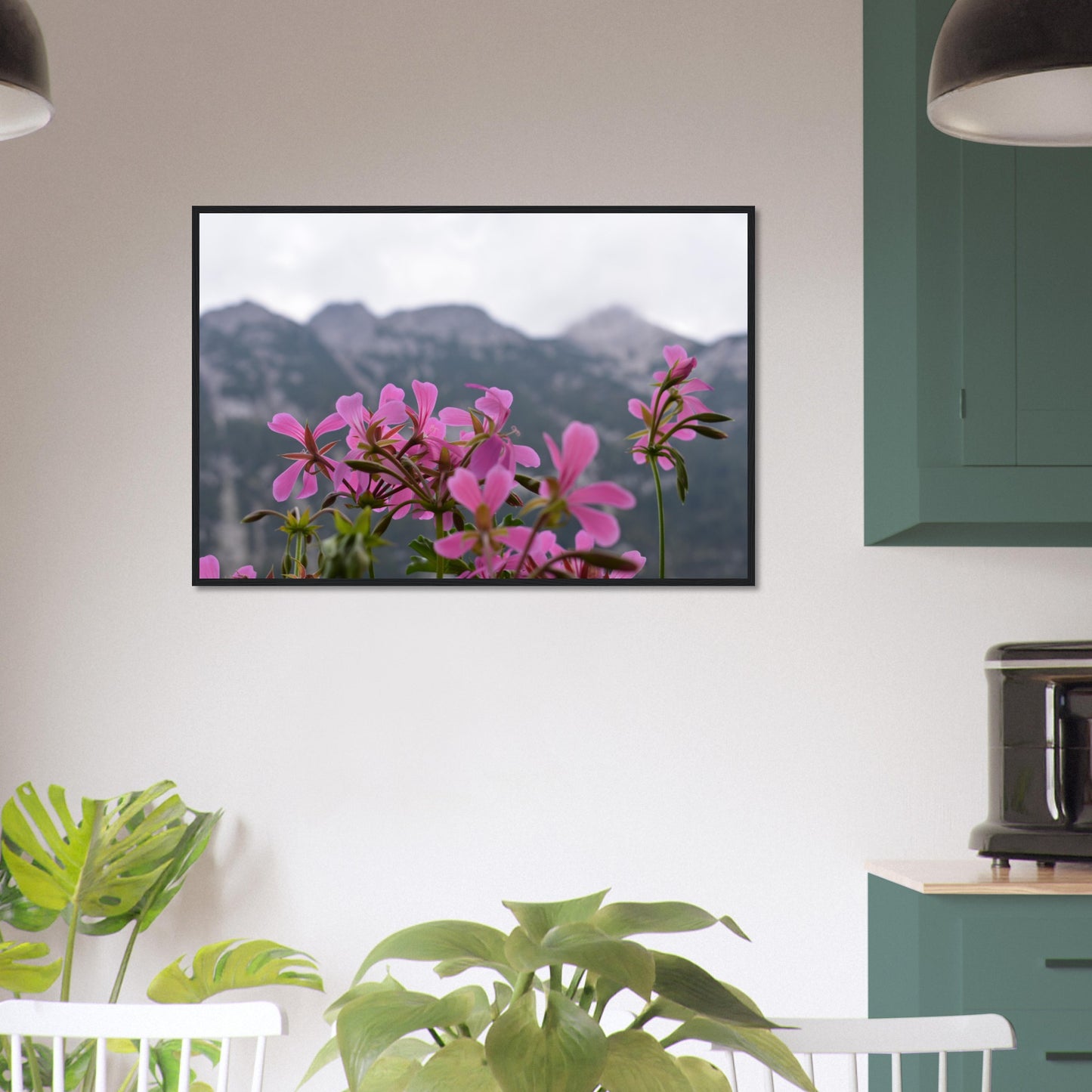 Alpine Bloom - Framed Poster - JDivine