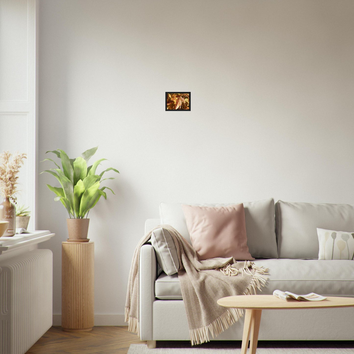 Autumn's Golden Glow - Framed Poster - JDivine