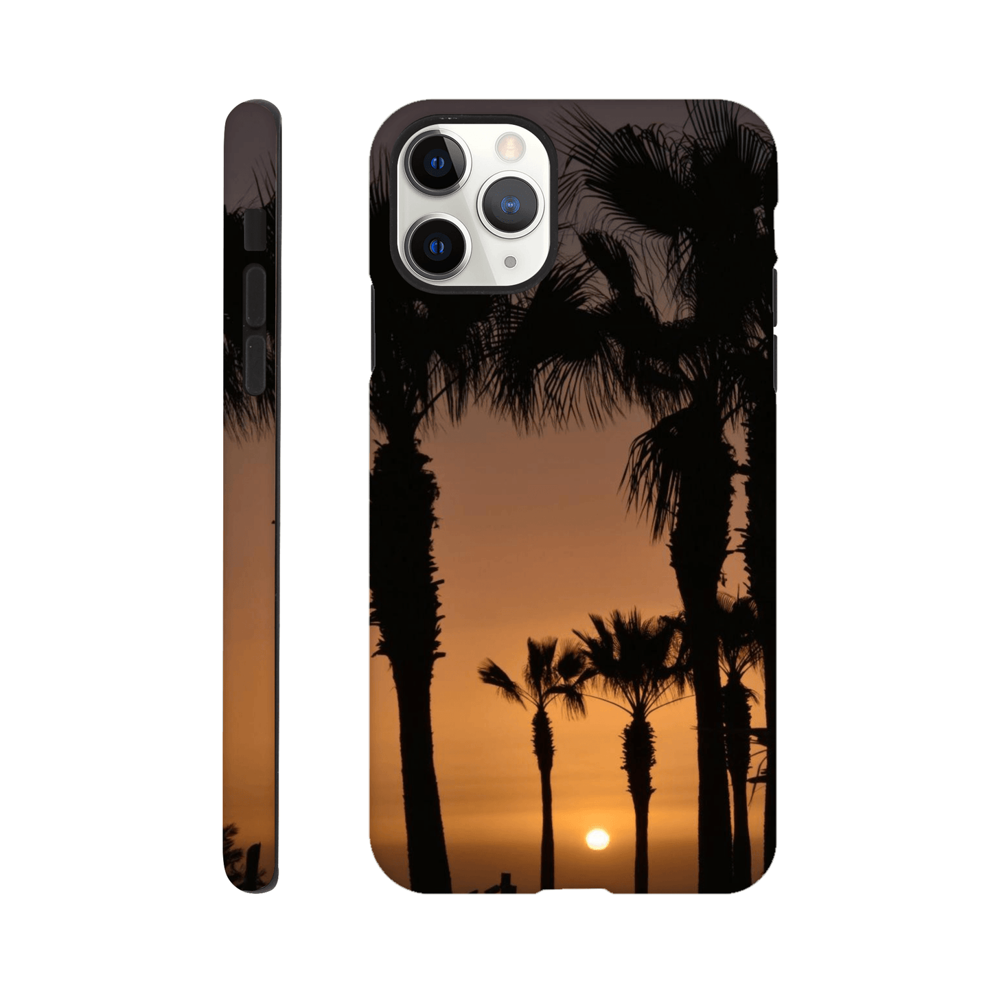 Twilight Palms Silhouette - Tough Phone Case - JDivine