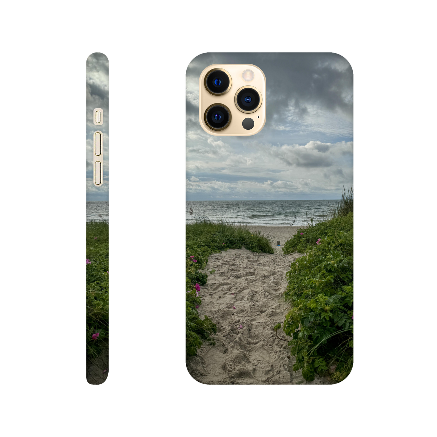 Moody Coastline - Slim Phone Case - JDivine