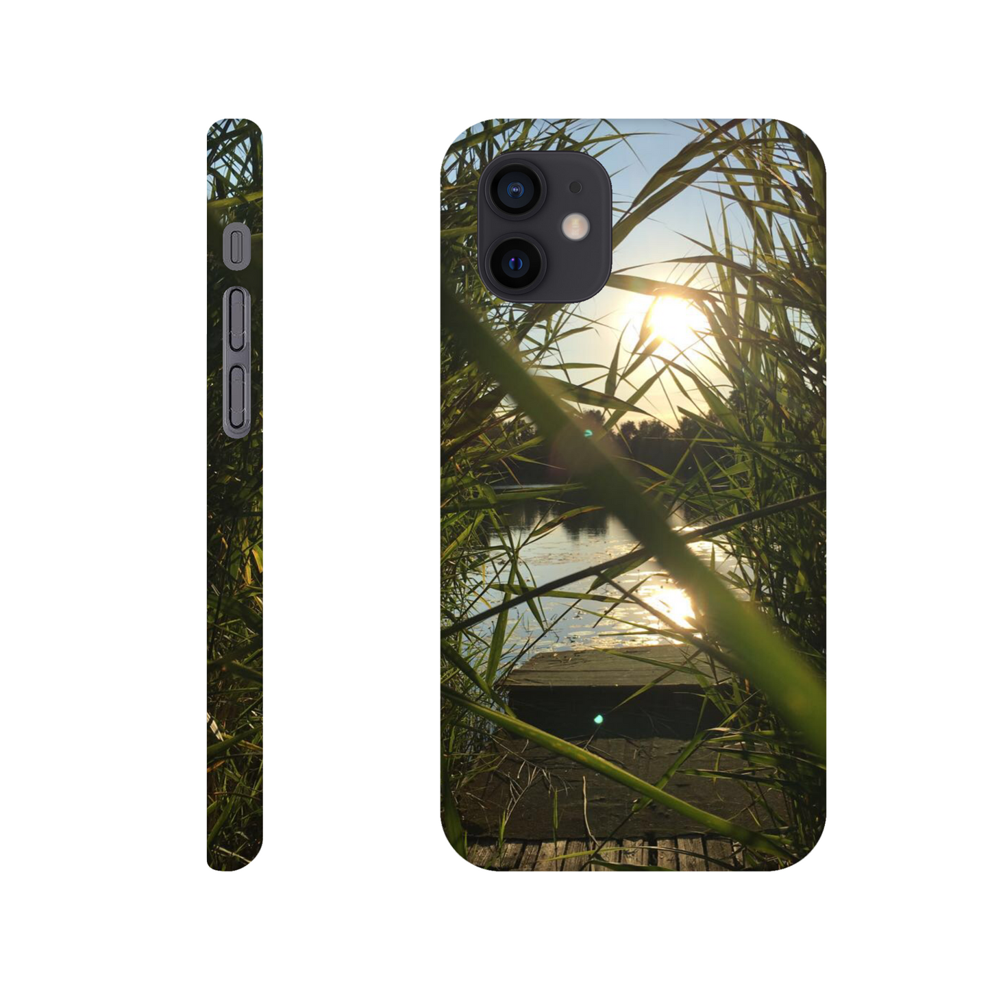 Golden Reed Passage - Slim Phone Case - JDivine
