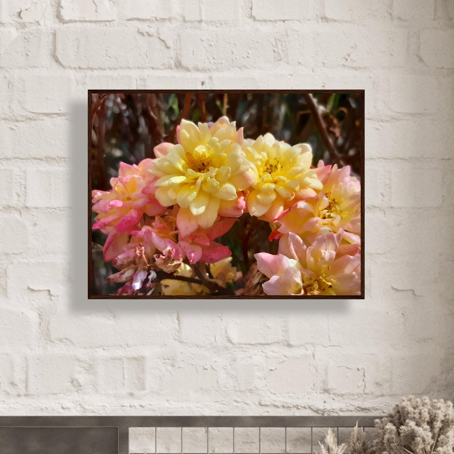 Soft Bloom Harmony - Framed Poster - JDivine