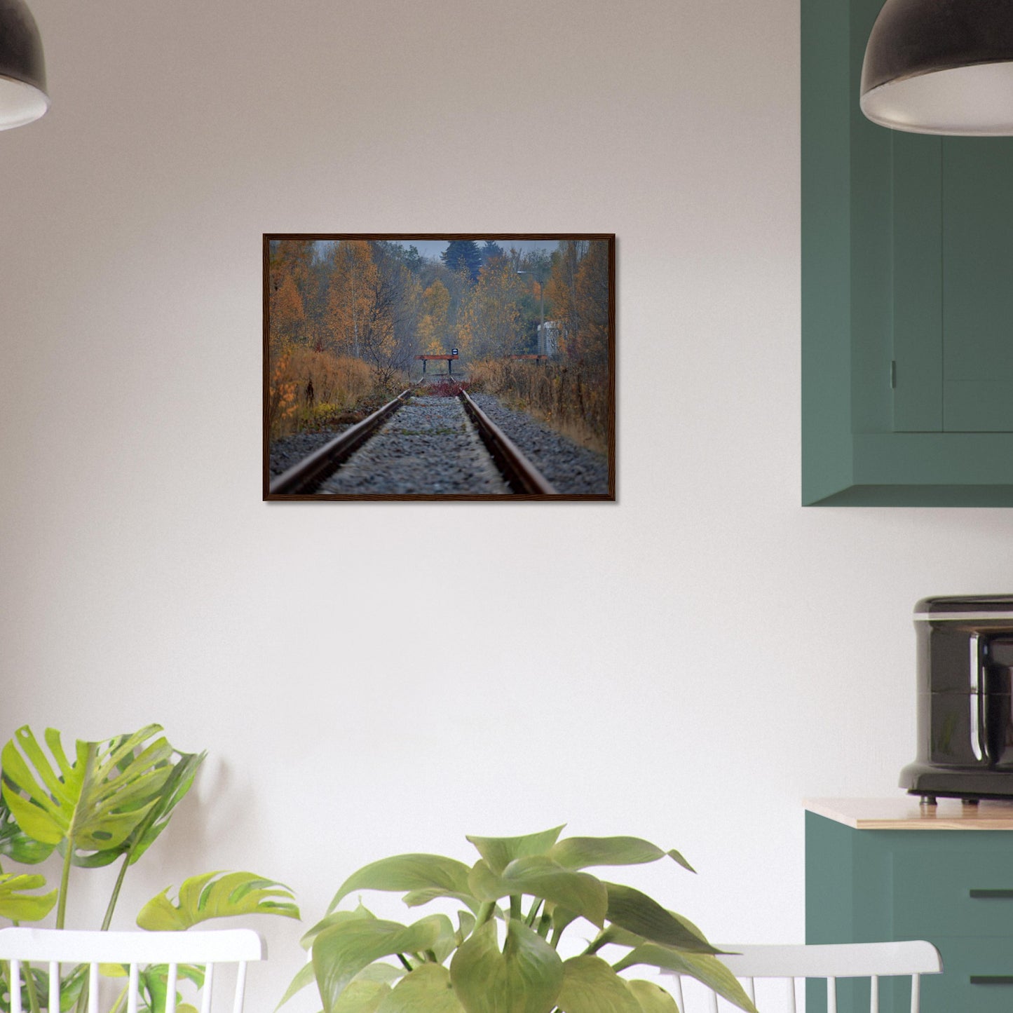 Abandoned Tracks - Framed Poster - JDivine