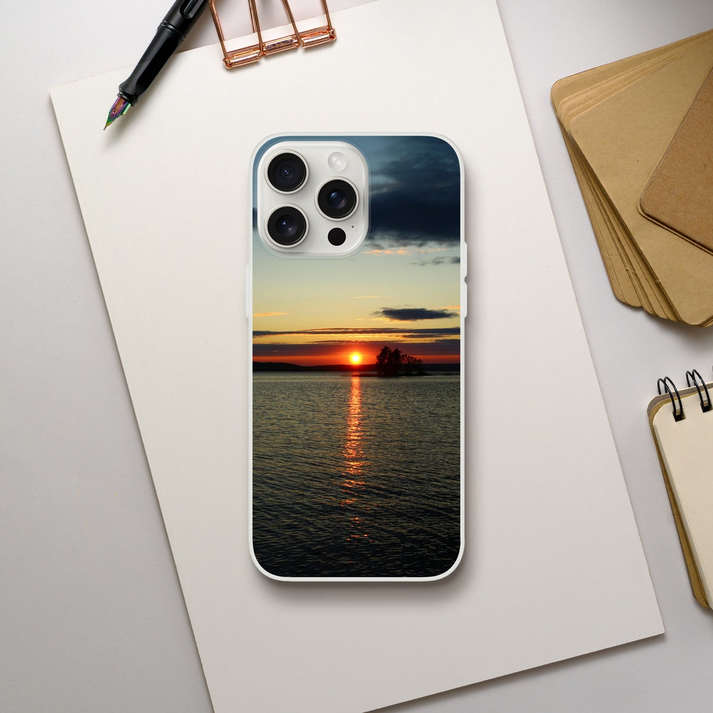Serene Sunrise - Flexi Phone Case - JDivine