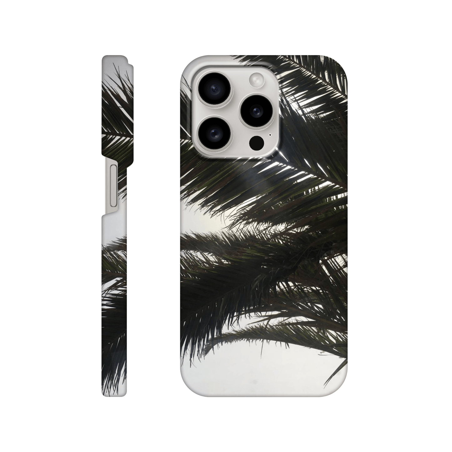 Skyward Palms Silhouette - Slim Phone Case - JDivine