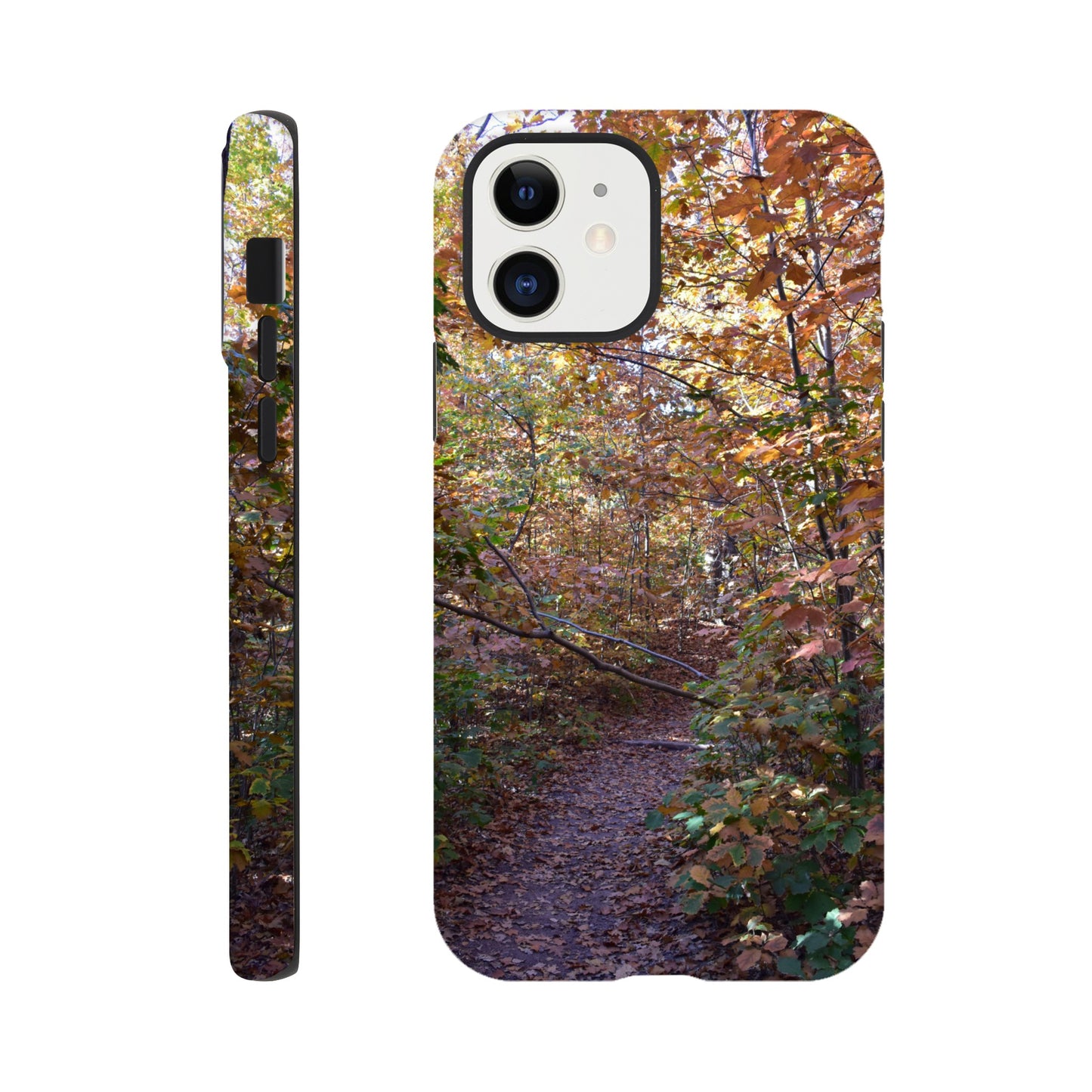 Pathway of Leaves – Tough Phone Case - JDivine
