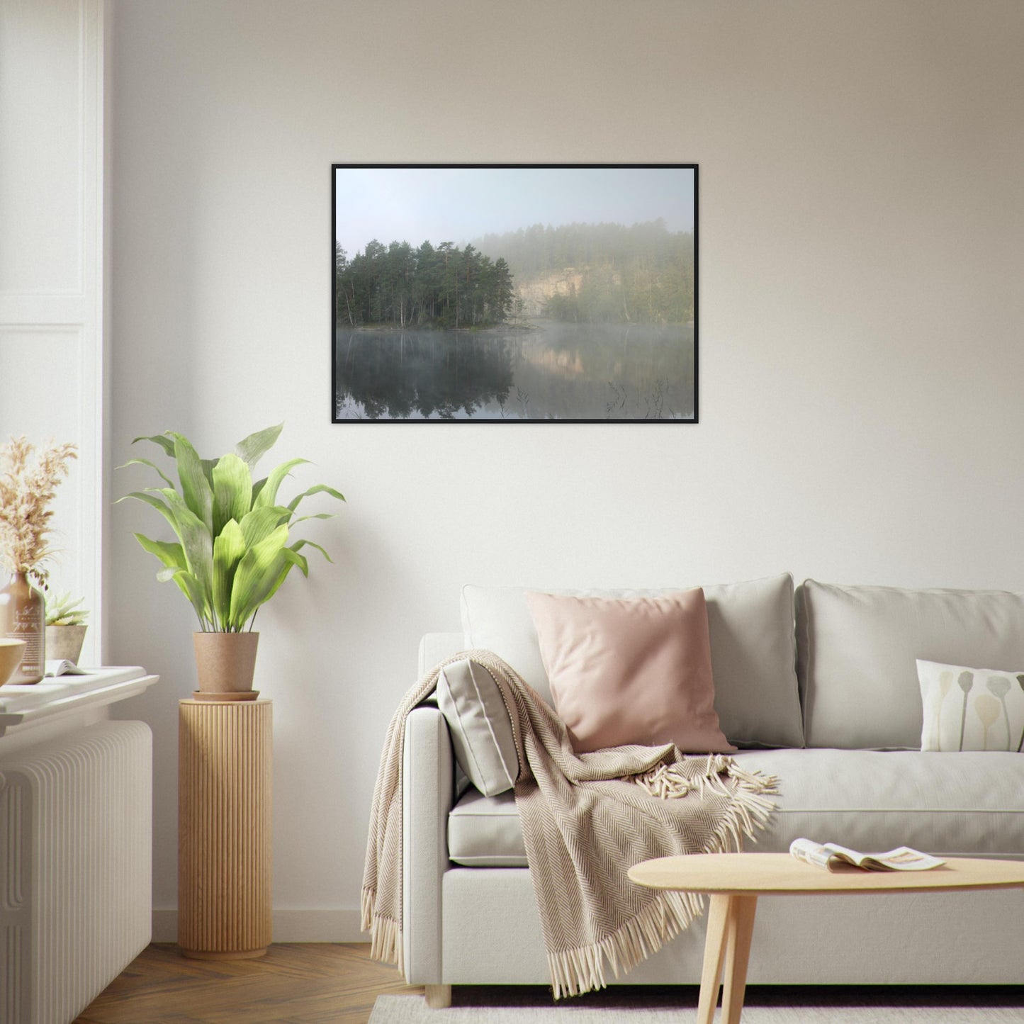 Enchanted Fog - Framed Poster - JDivine