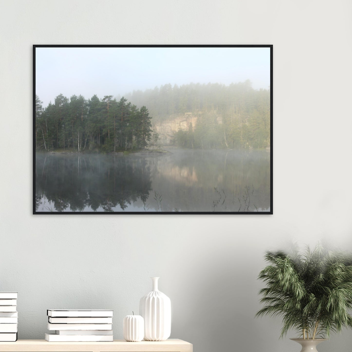 Enchanted Fog - Framed Poster - JDivine