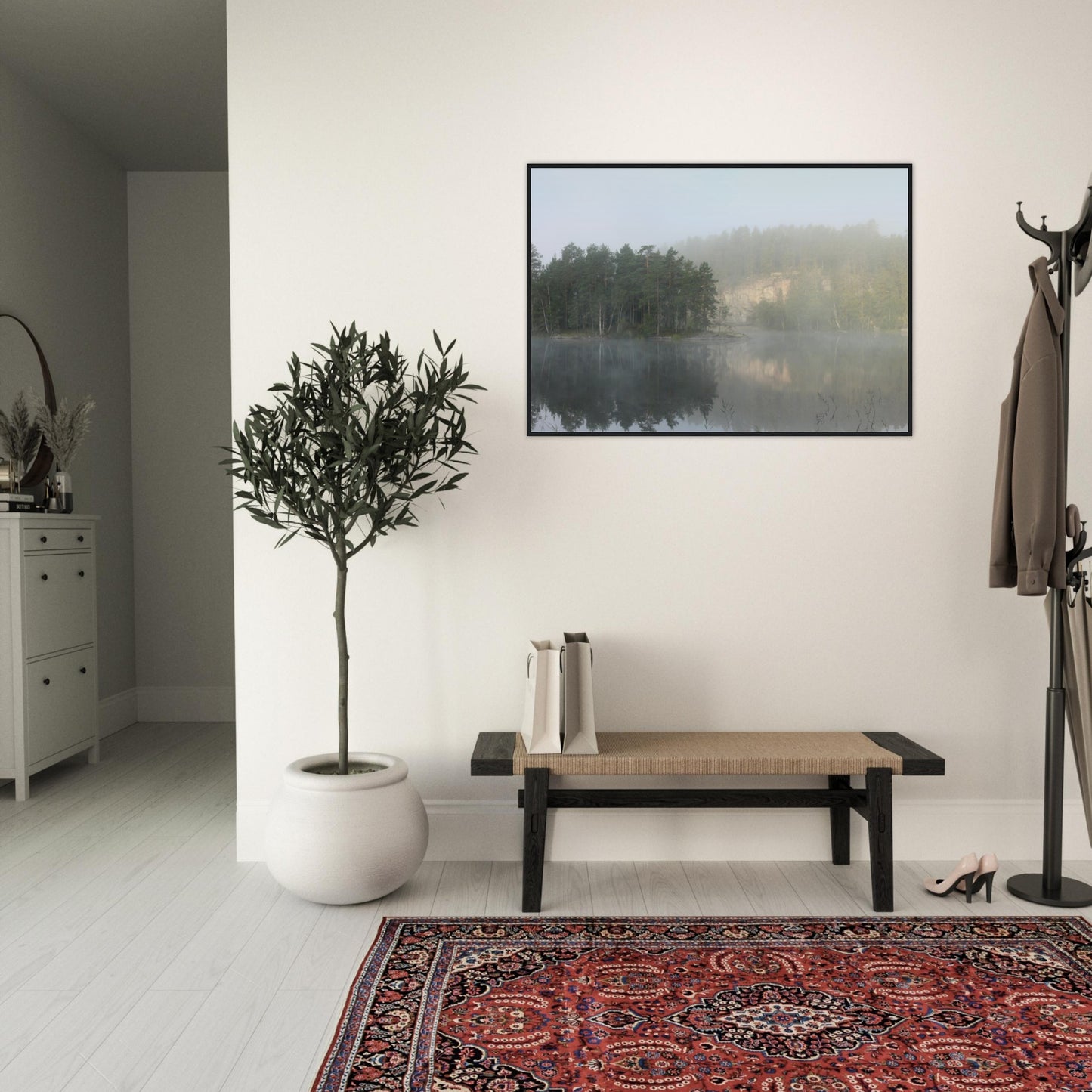 Enchanted Fog - Framed Poster - JDivine