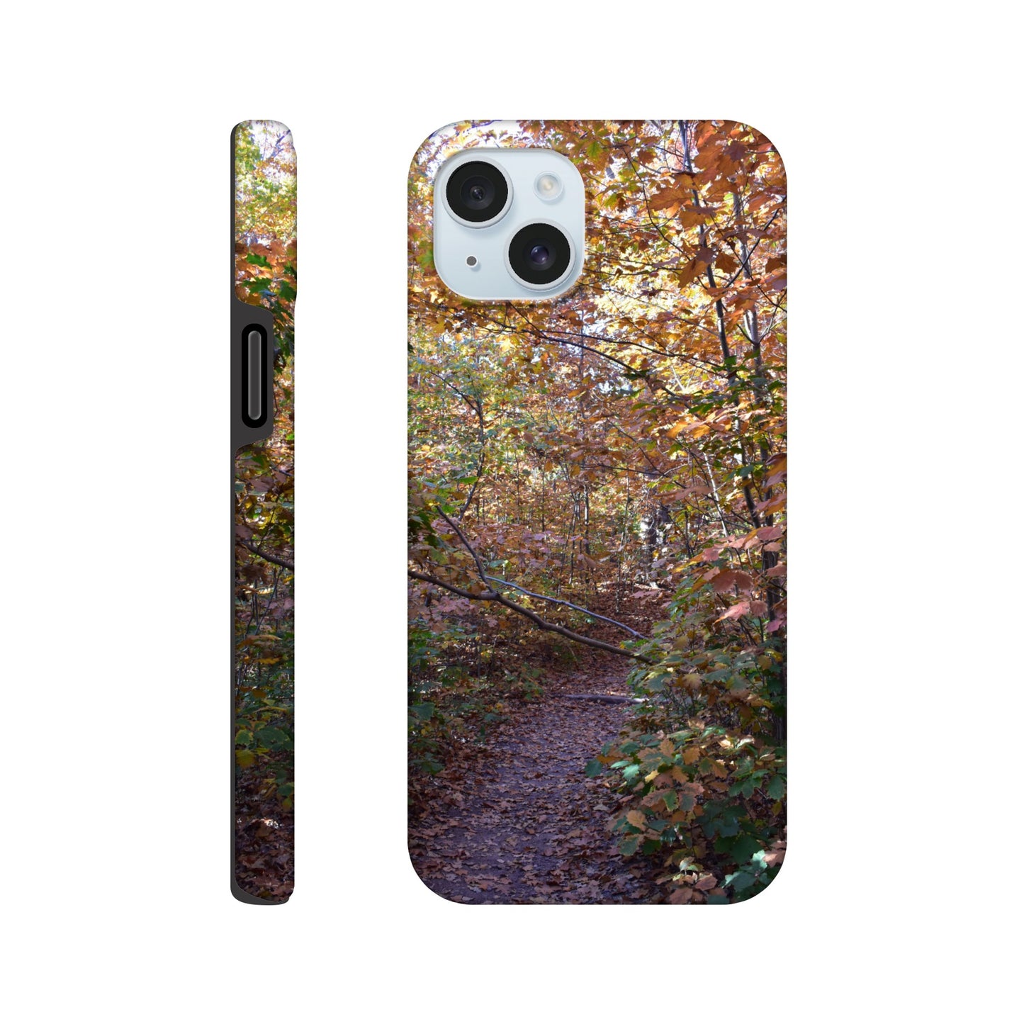 Pathway of Leaves – Tough Phone Case - JDivine