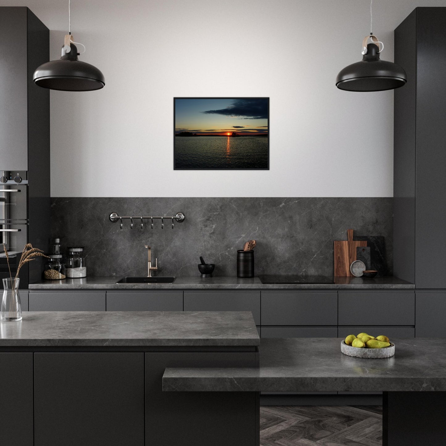 Serene Sunrise - Framed Poster - JDivine