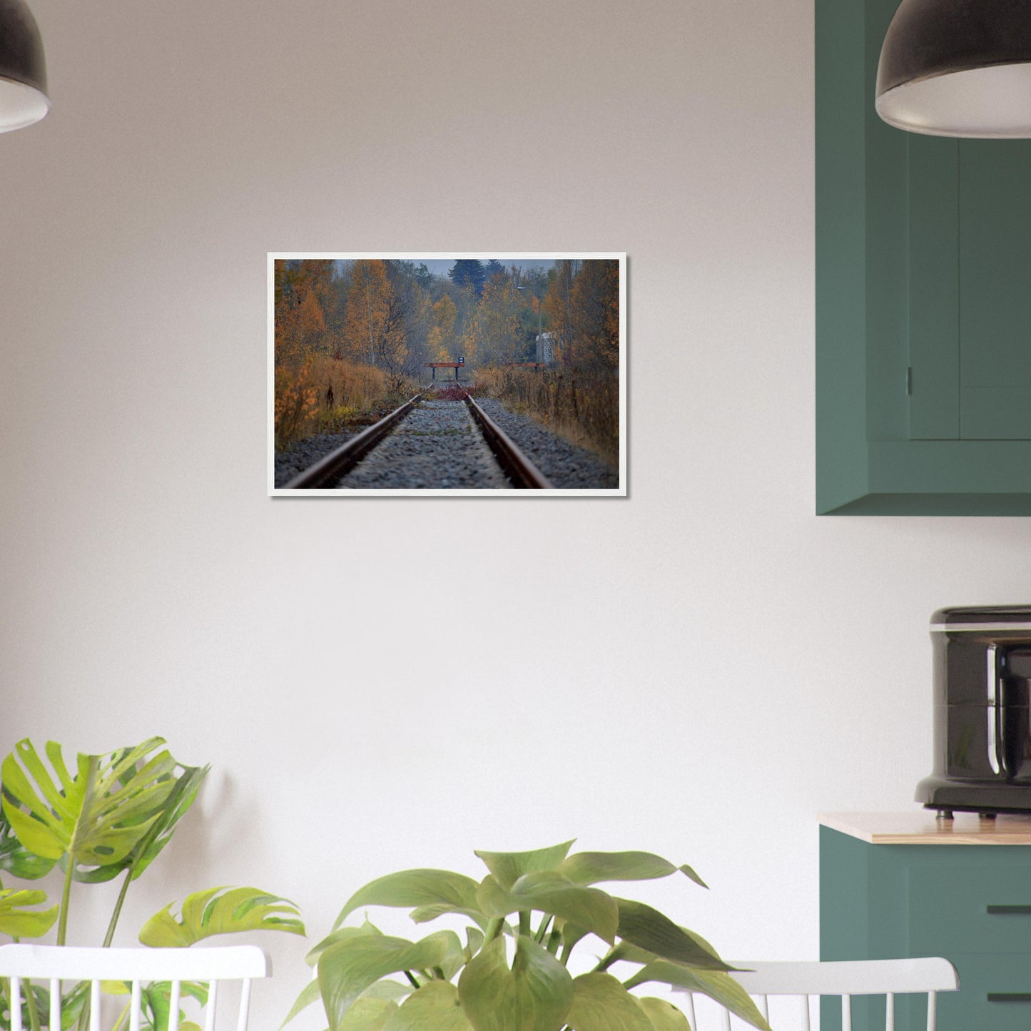 Abandoned Tracks - Framed Poster - JDivine