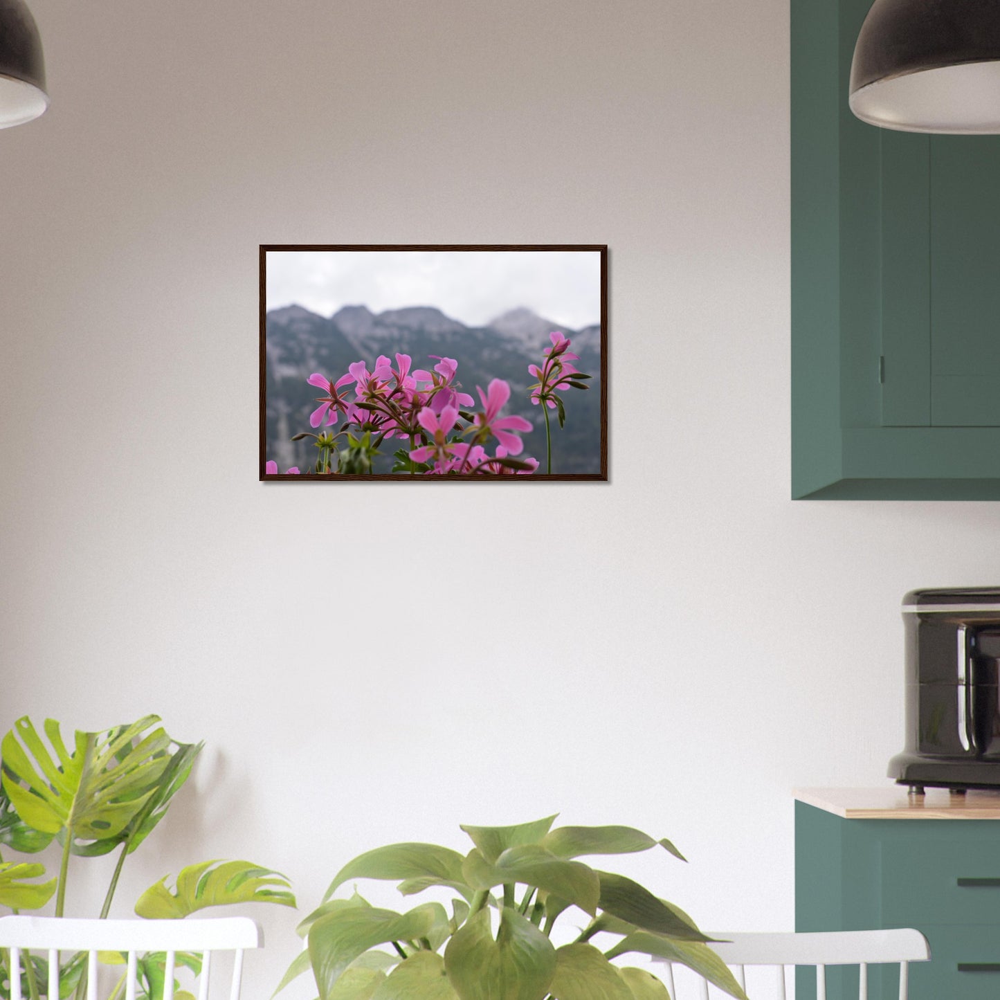 Alpine Bloom - Framed Poster - JDivine