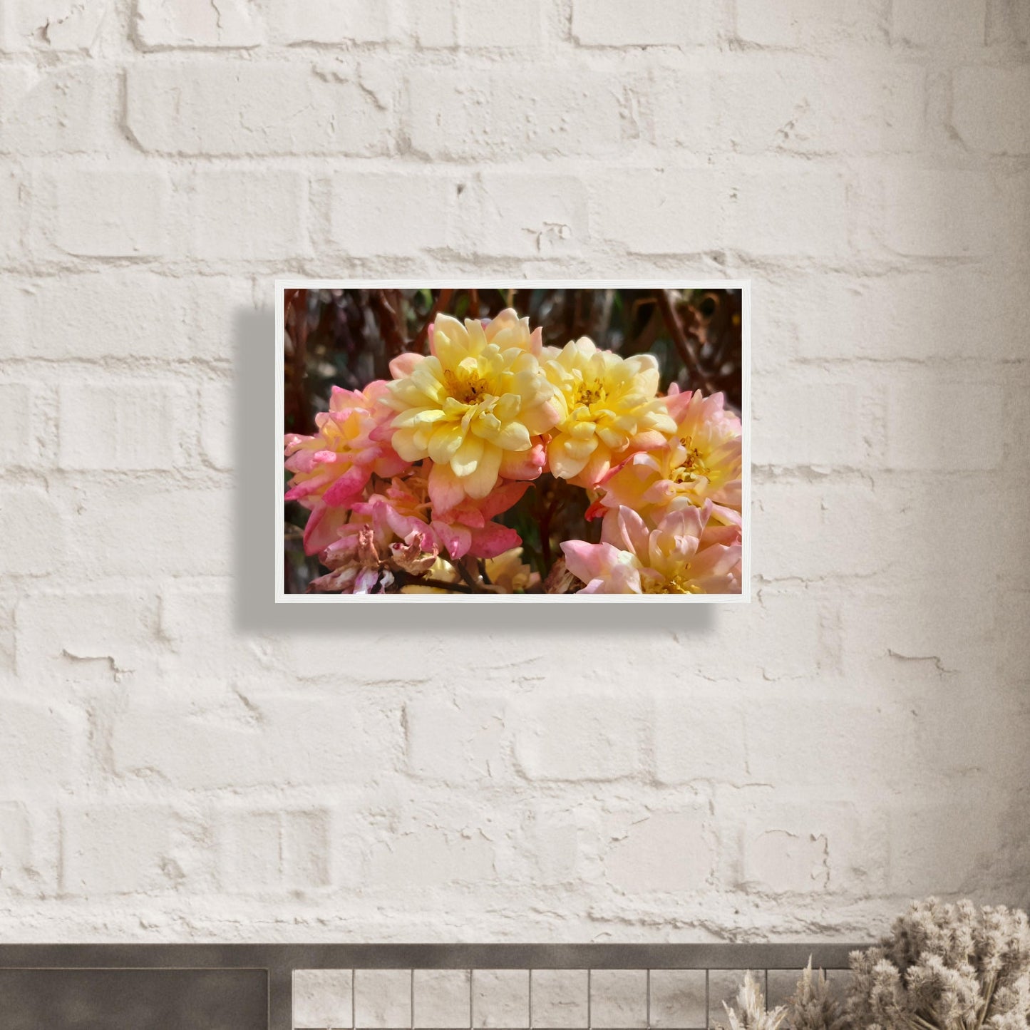 Soft Bloom Harmony - Framed Poster - JDivine