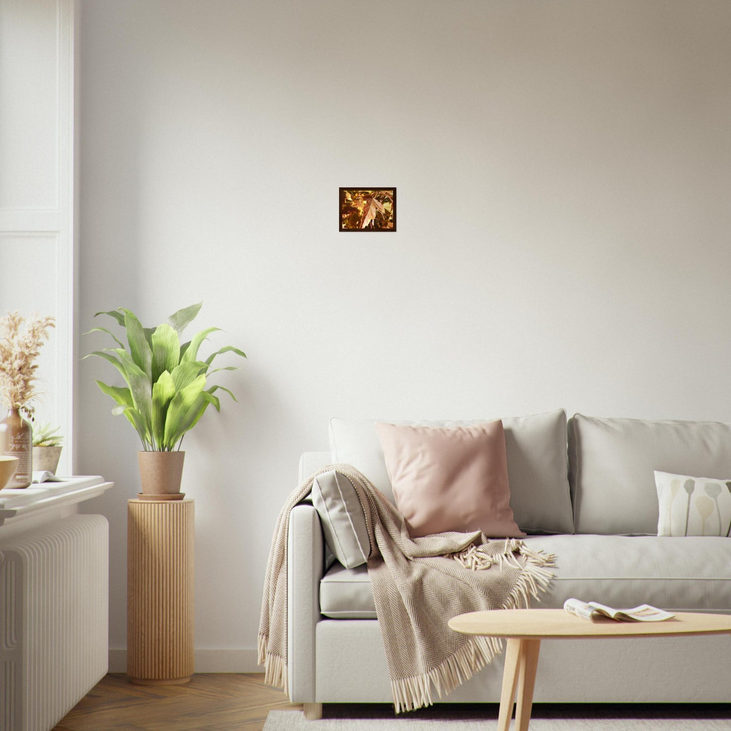 Autumn's Golden Glow - Framed Poster - JDivine