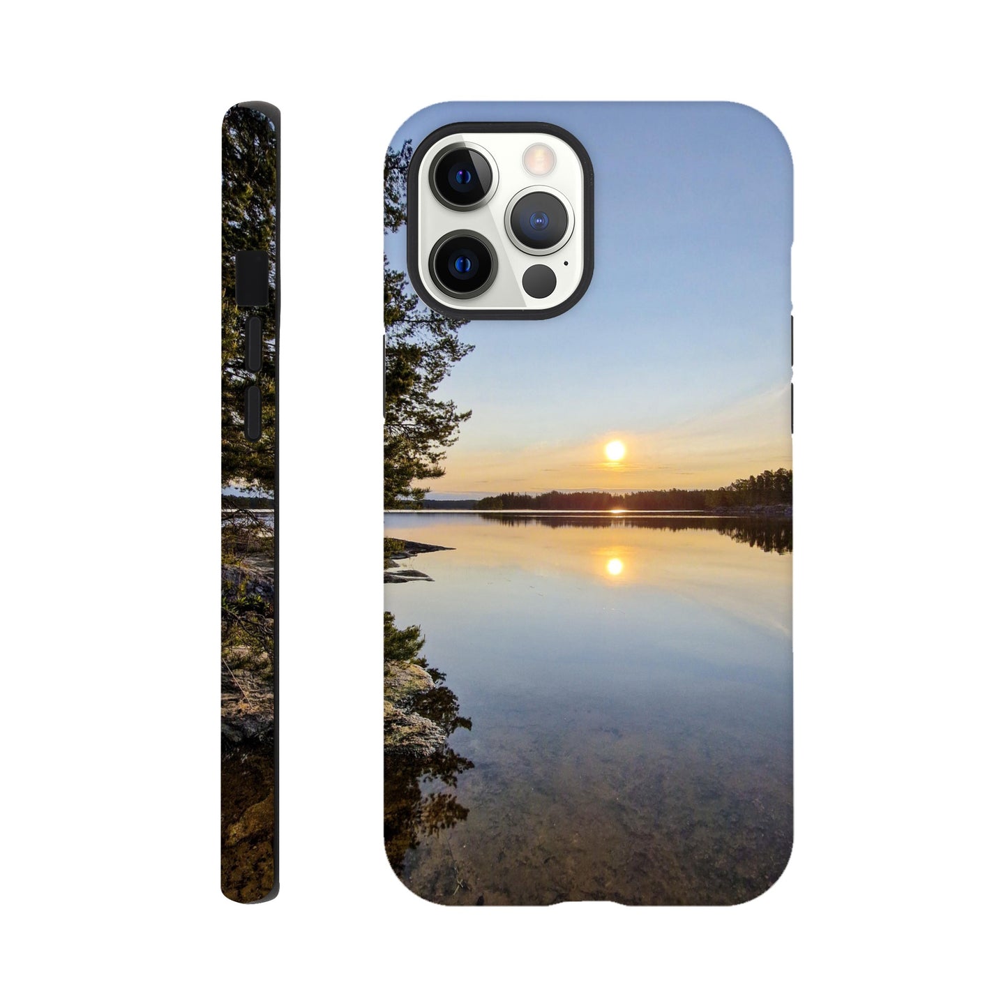 Calm Lake Serenity - Tough Phone Case - JDivine