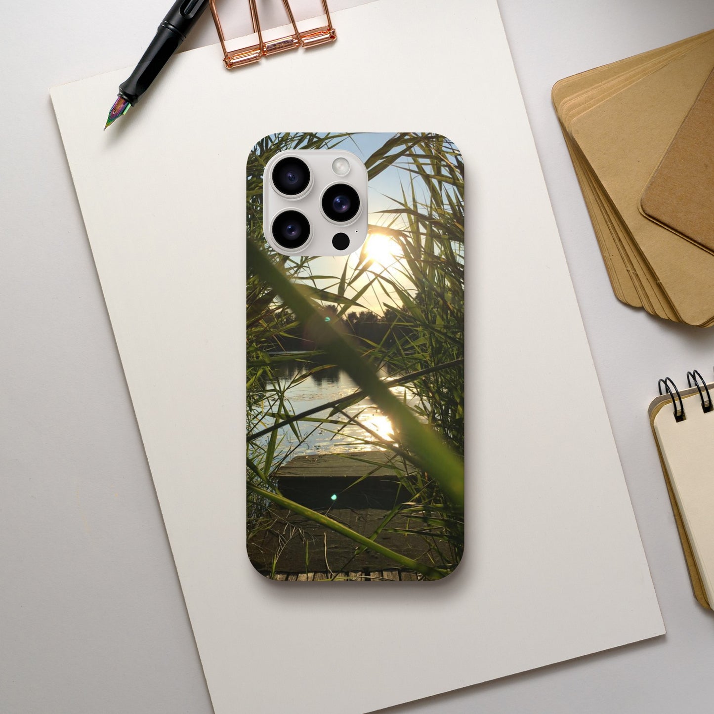 Golden Reed Passage - Tough Phone Case - JDivine
