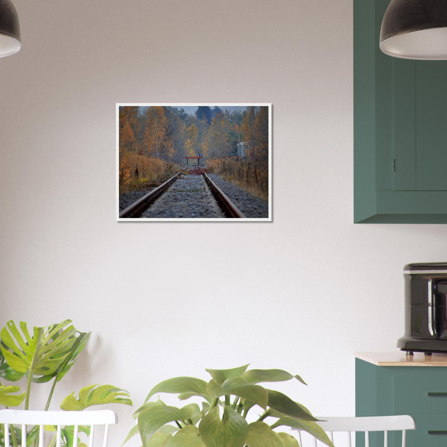 Abandoned Tracks - Framed Poster - JDivine