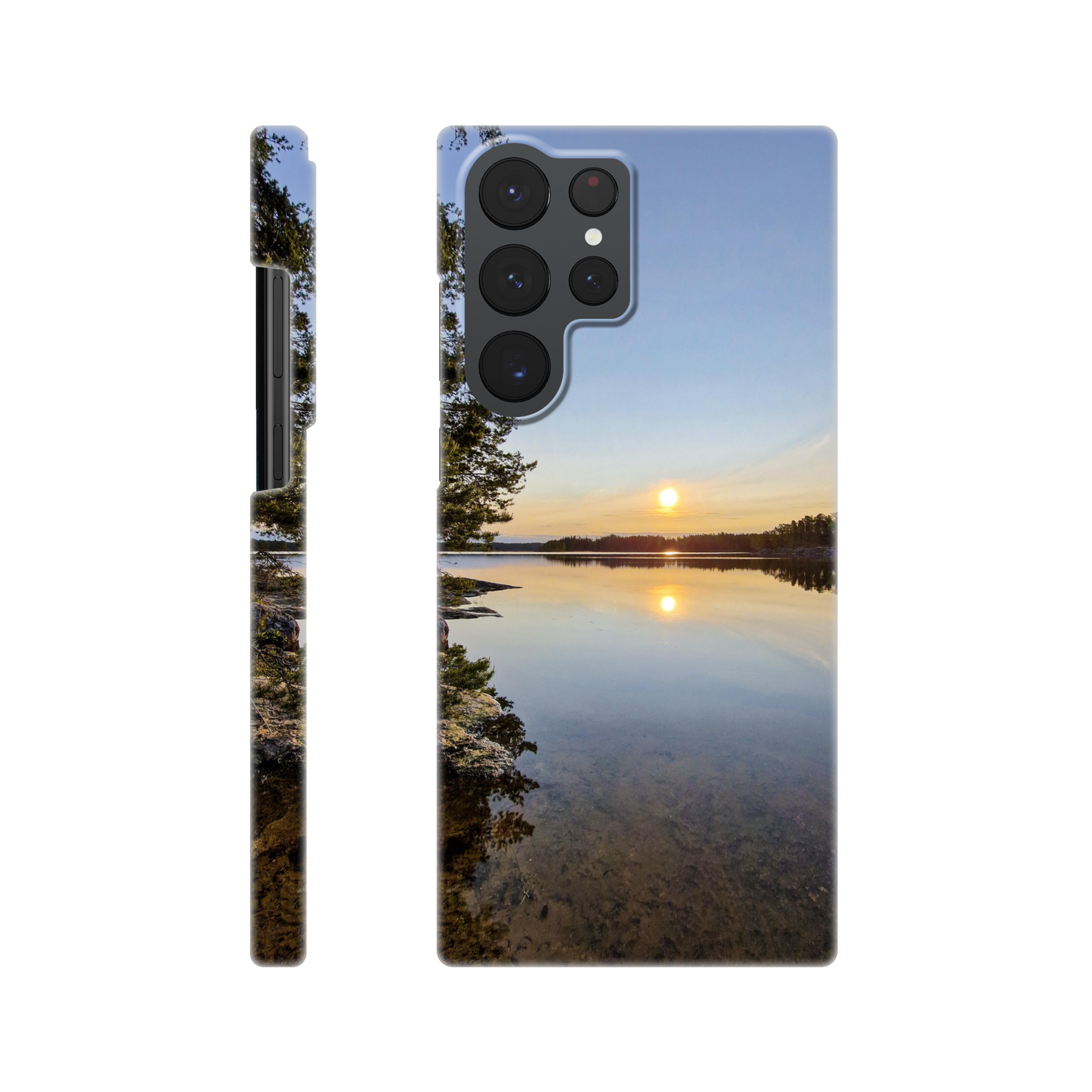 Calm Lake Serenity - Slim Phone Case - JDivine
