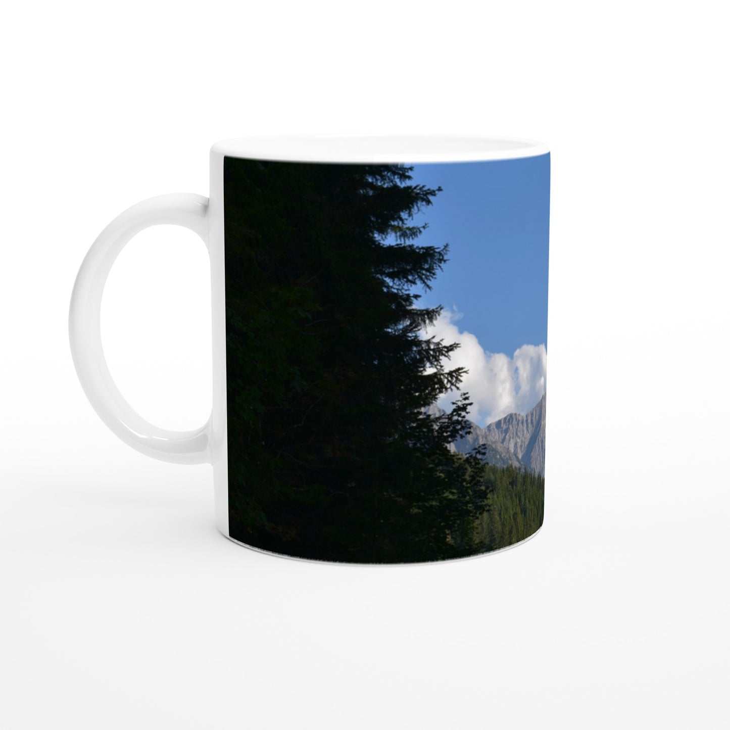 Framed Peaks - Mug - JDivine