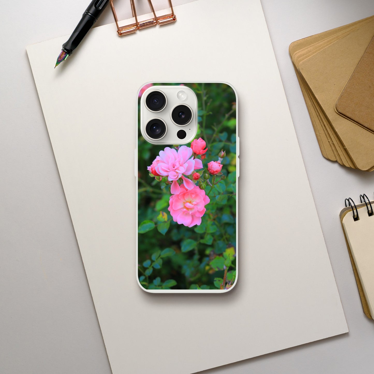 Late Fall Roses - Flexi Phone Case - JDivine