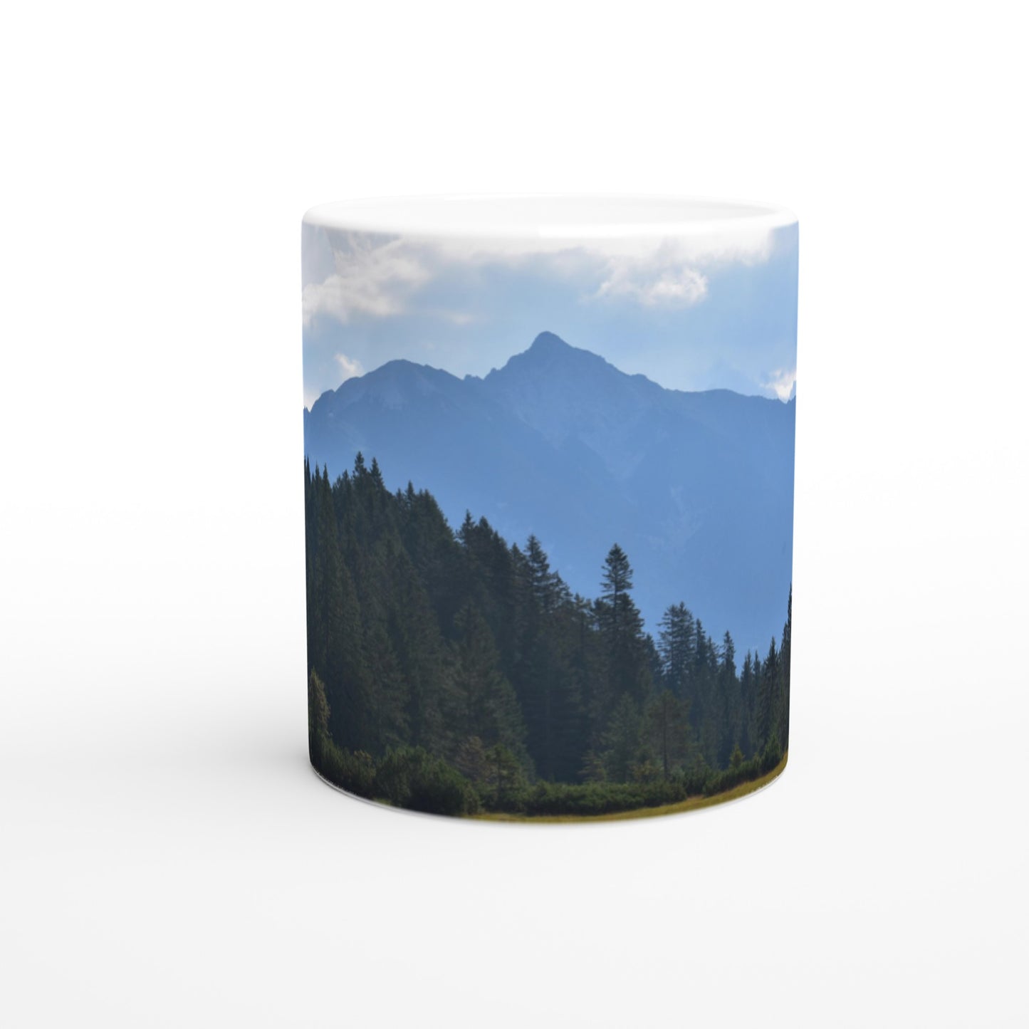 Misty Mountain Morning - Mug - JDivine