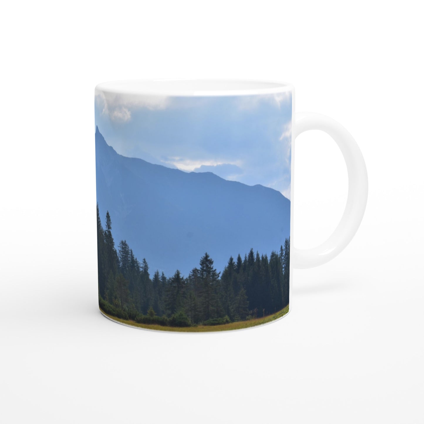 Misty Mountain Morning - Mug - JDivine