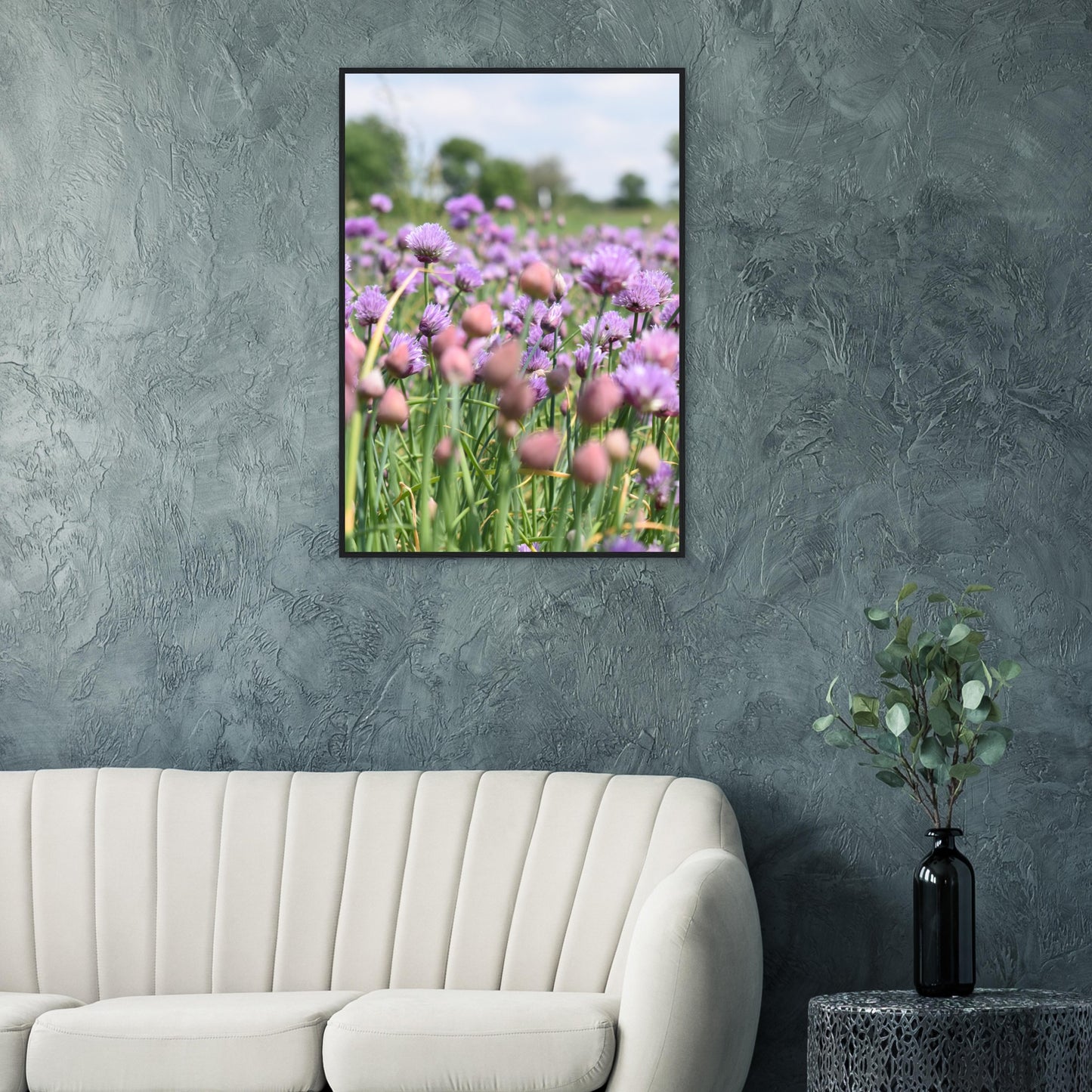 Purple Bloom Whispers - Framed Poster - JDivine