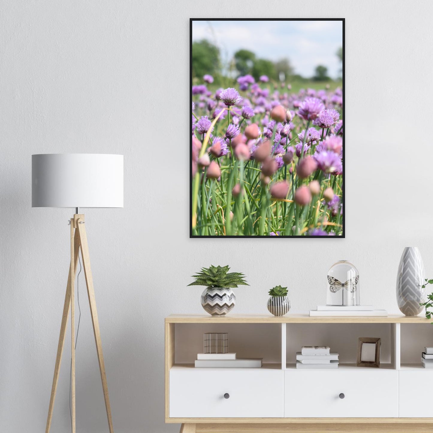Purple Bloom Whispers - Framed Poster - JDivine