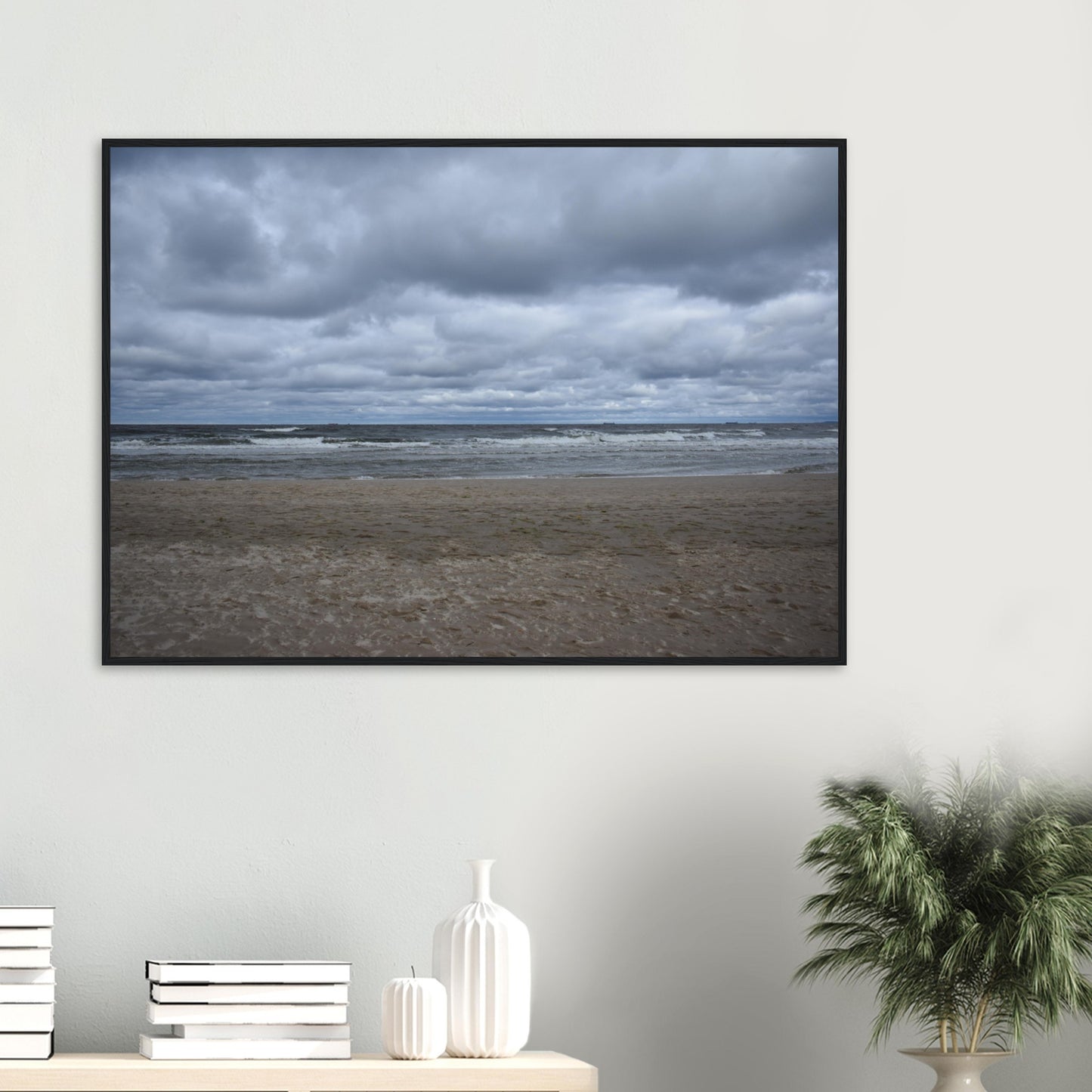 Tranquil Shoreline - Framed Poster - JDivine