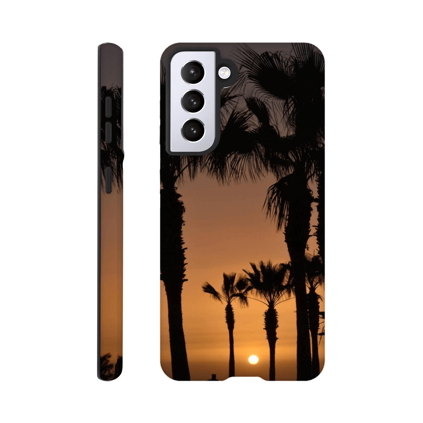 Twilight Palms Silhouette - Tough Phone Case - JDivine