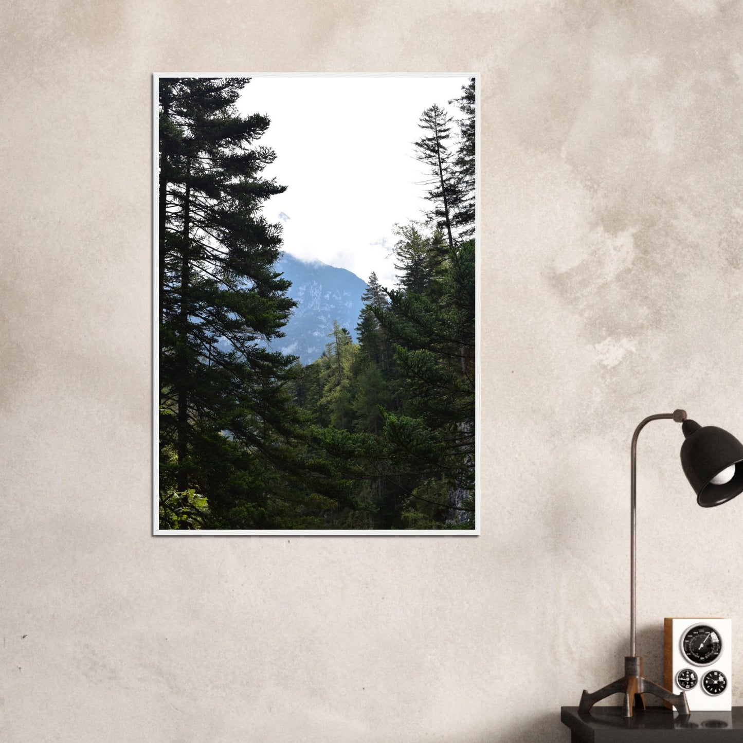 Veiled Ascent - Framed Poster - JDivine