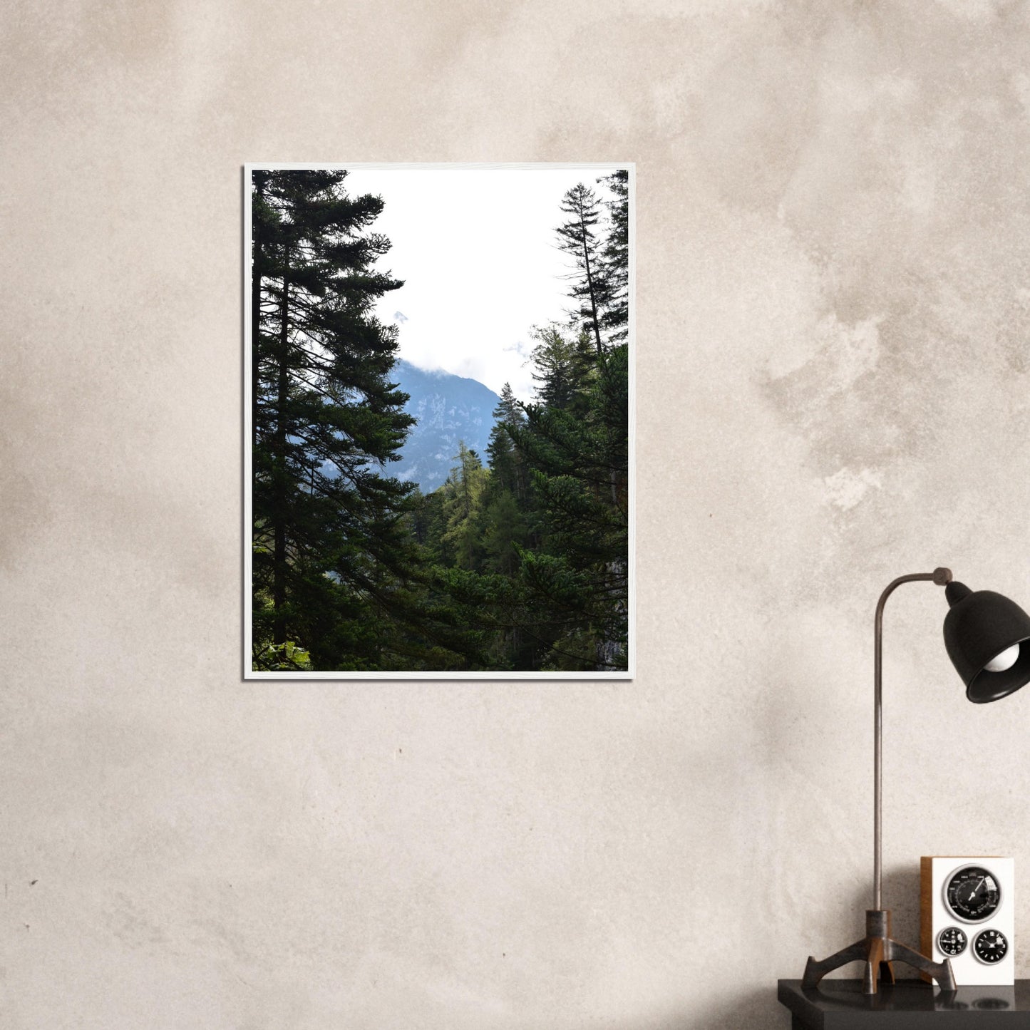 Veiled Ascent - Framed Poster - JDivine